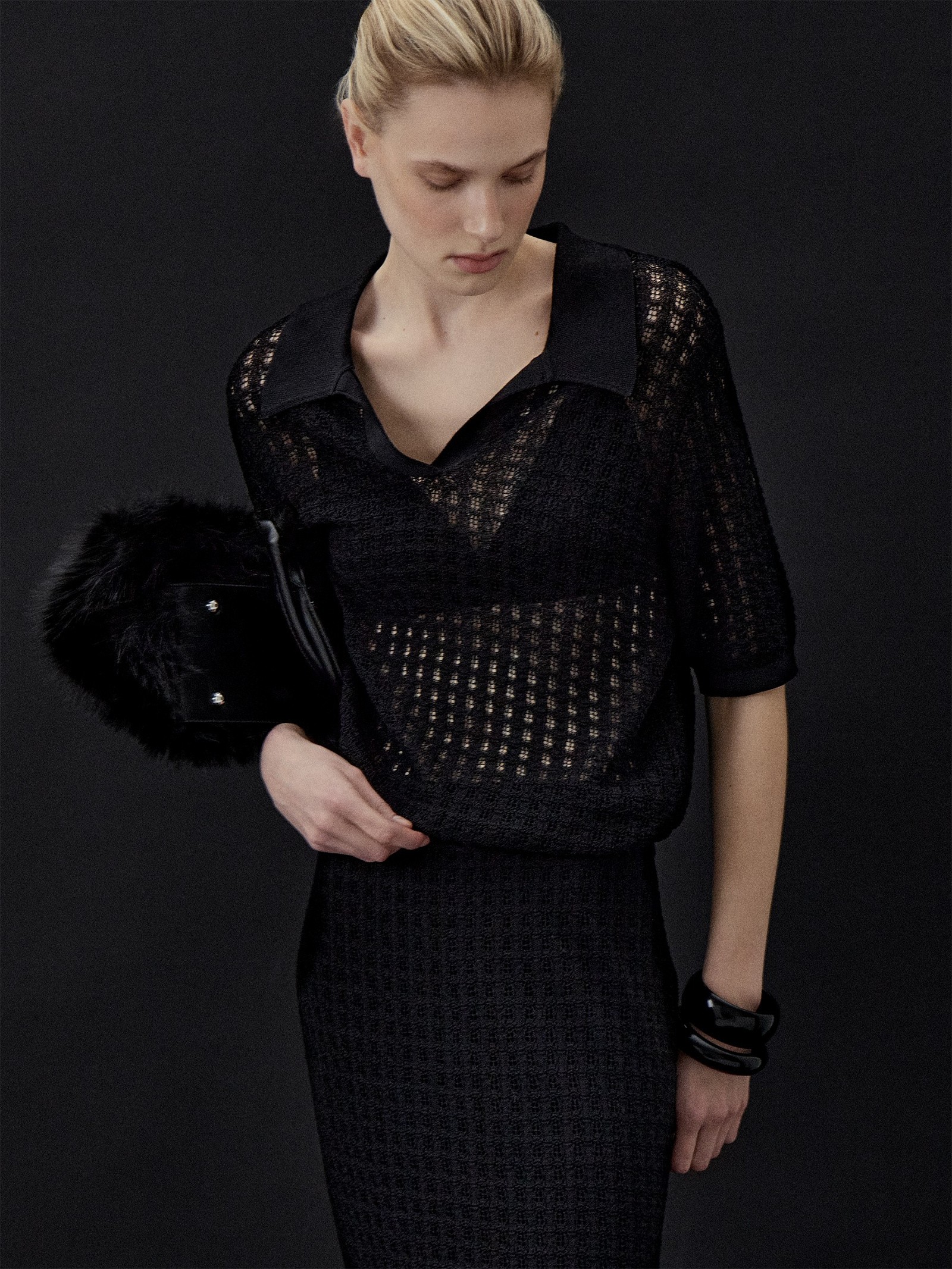 Джемпер прямого силуэта