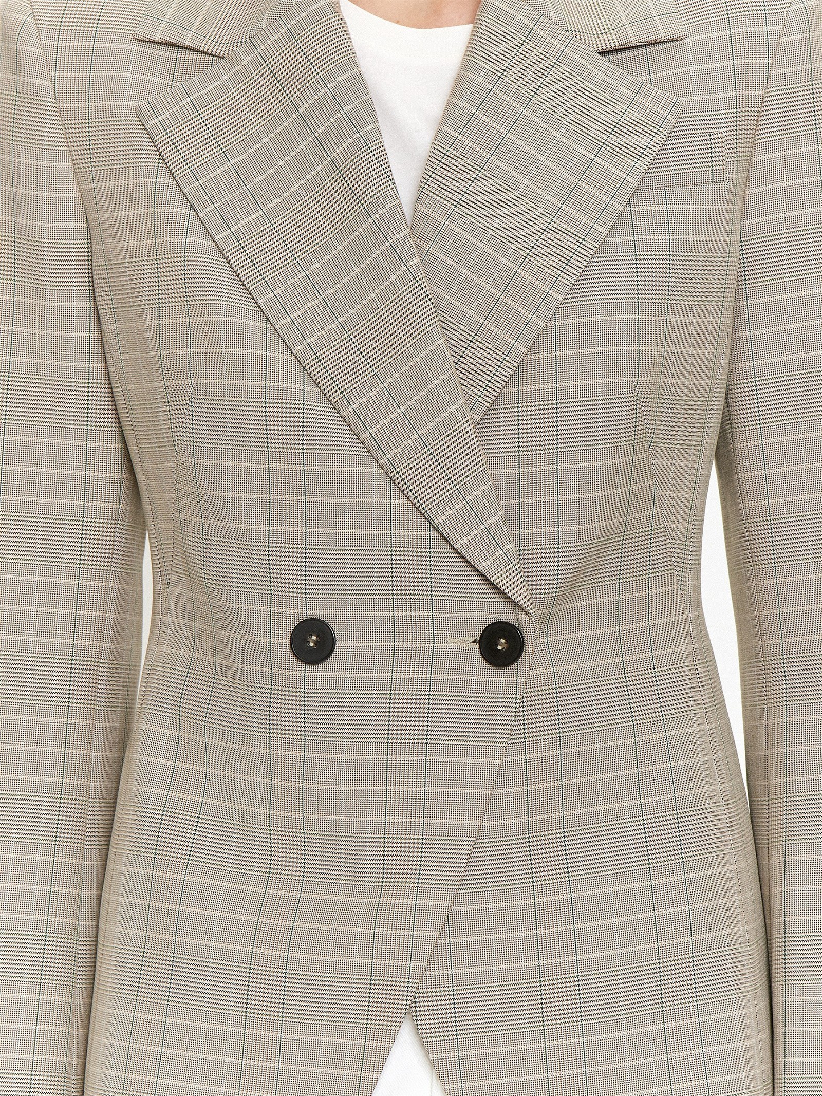 Жакет в клетку