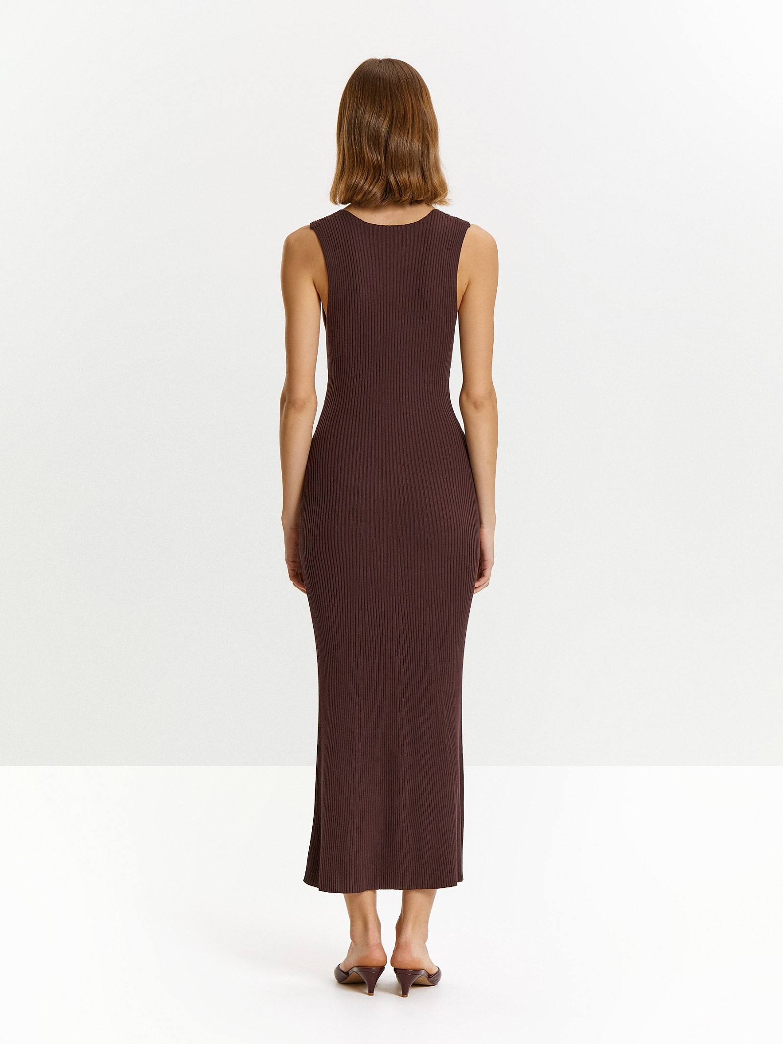 Трикотажное платье из вискозы