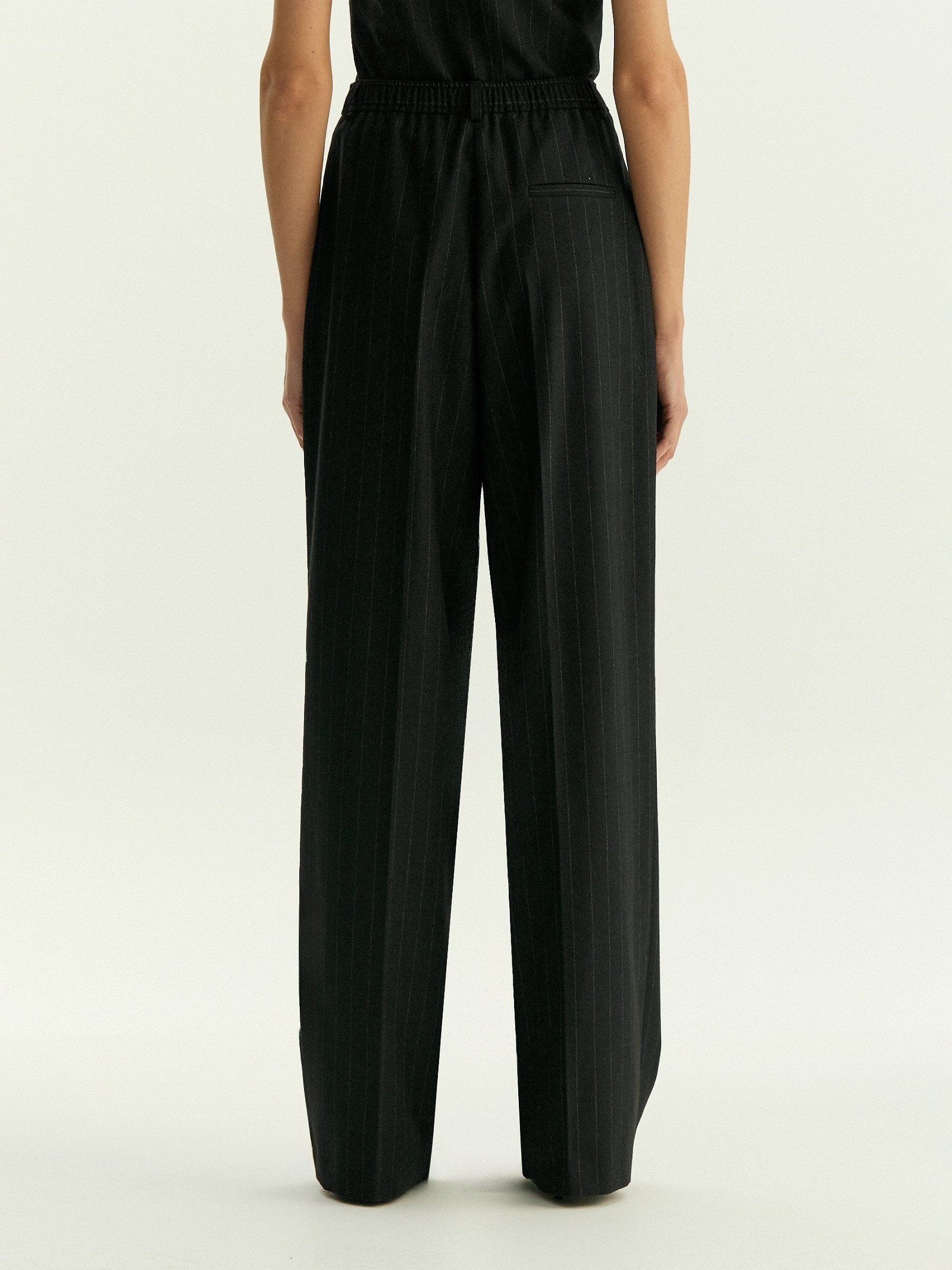 Брюки широкого кроя