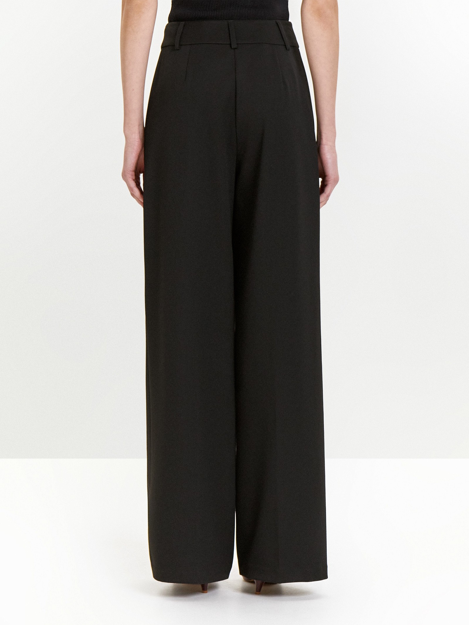 Брюки широкого кроя