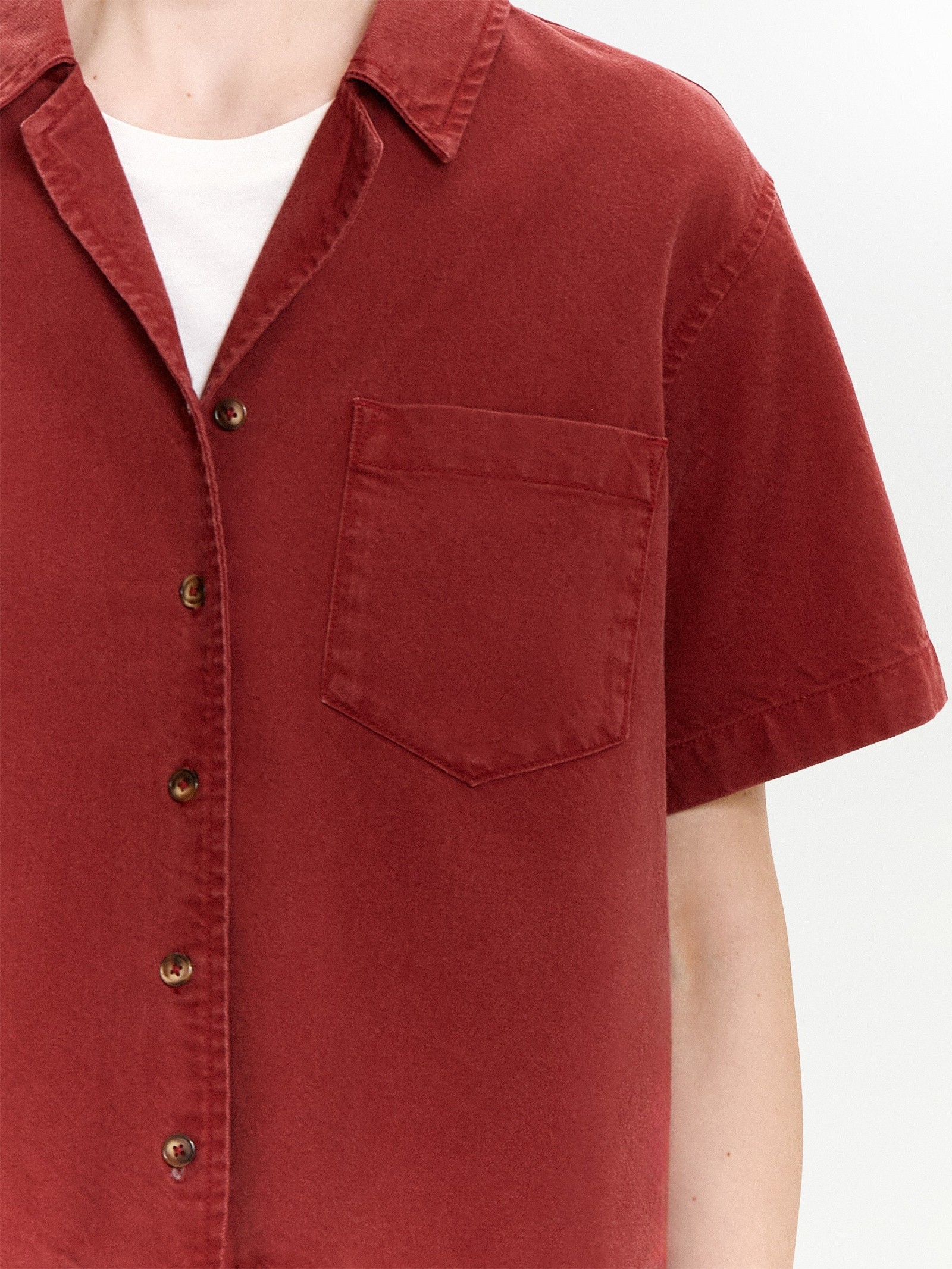 Рубашка из денима