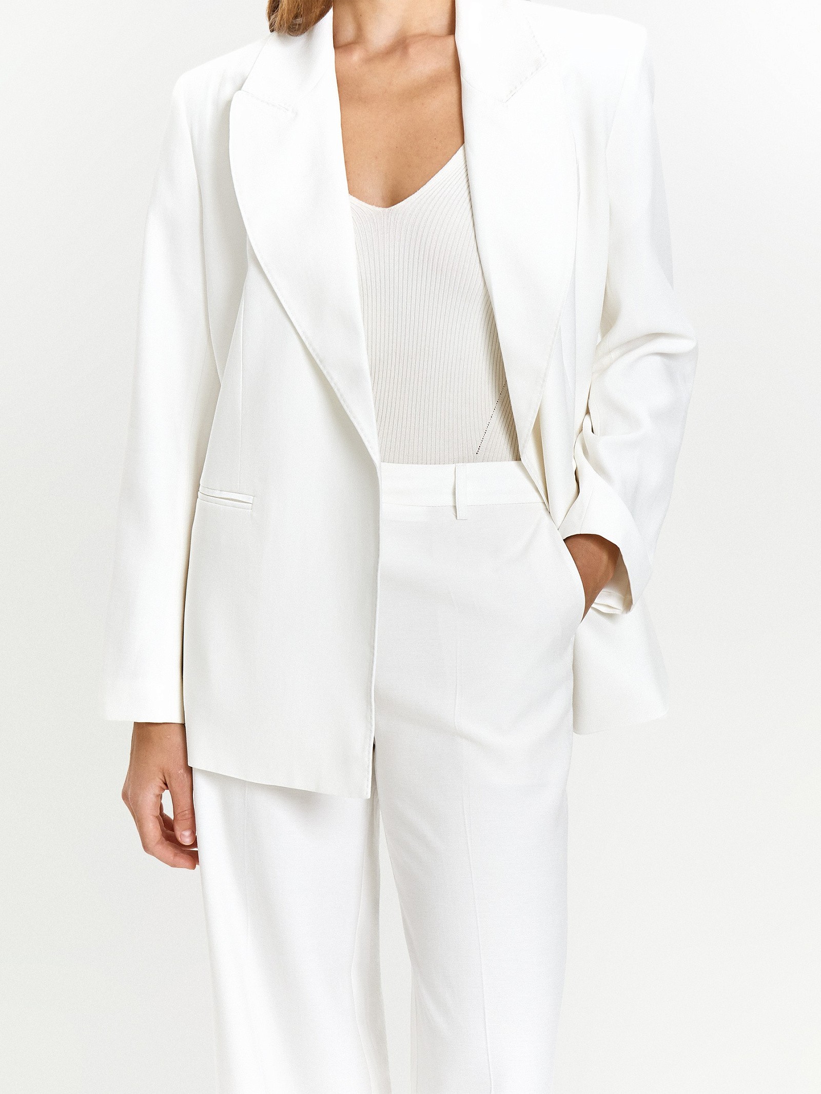 Жакет прямого кроя