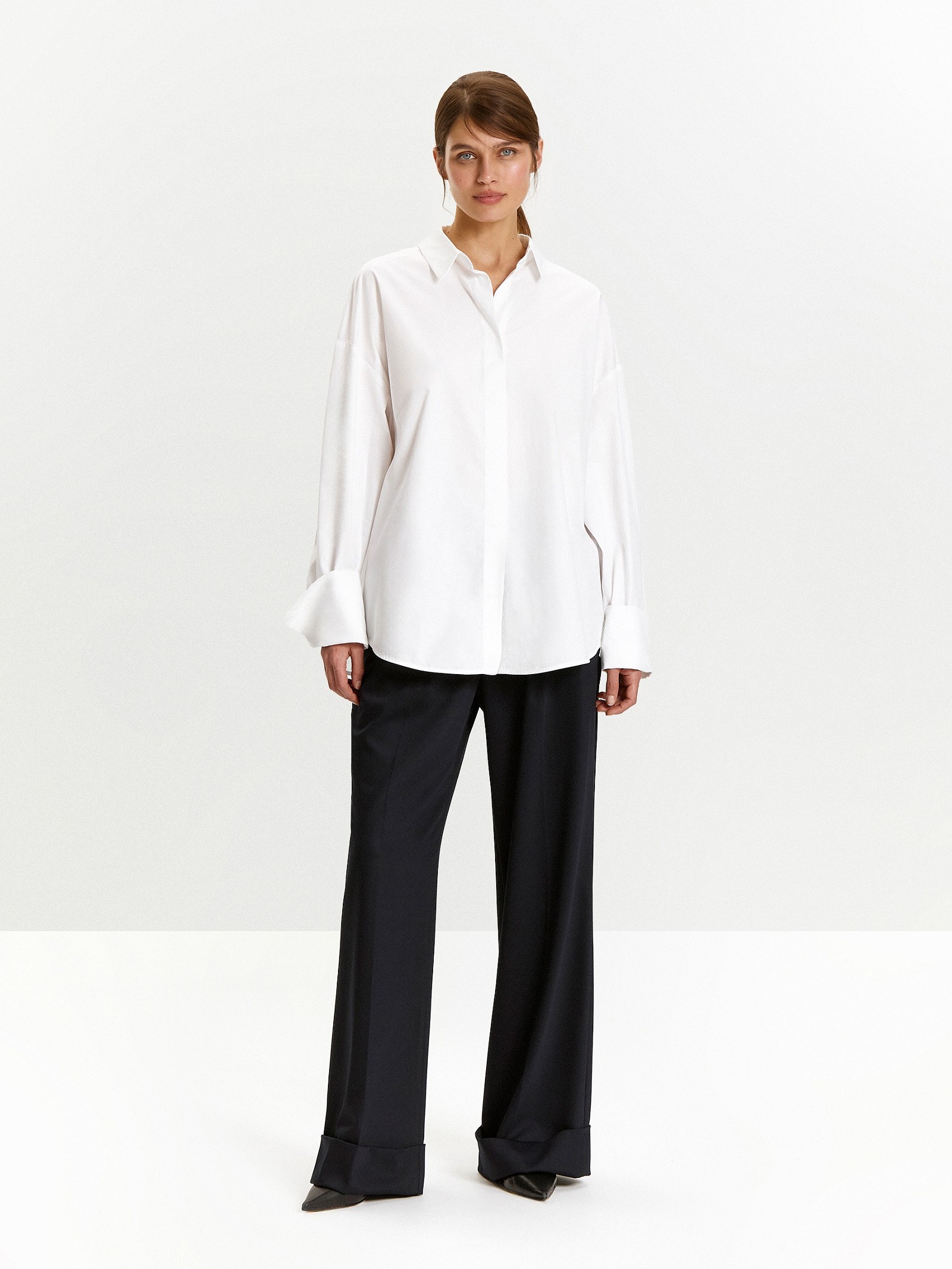 Рубашка удлиненная