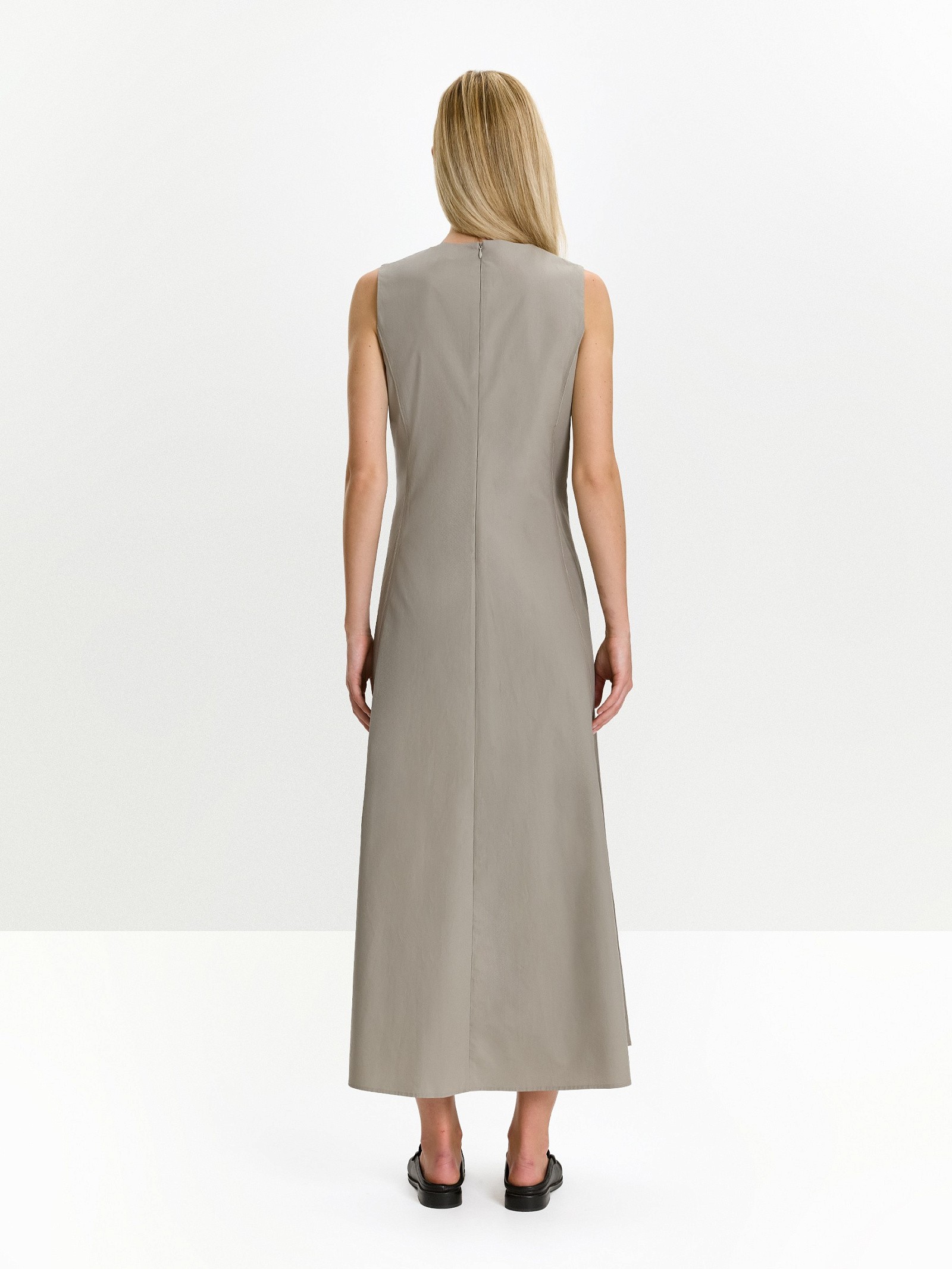 Платье а-силуэта