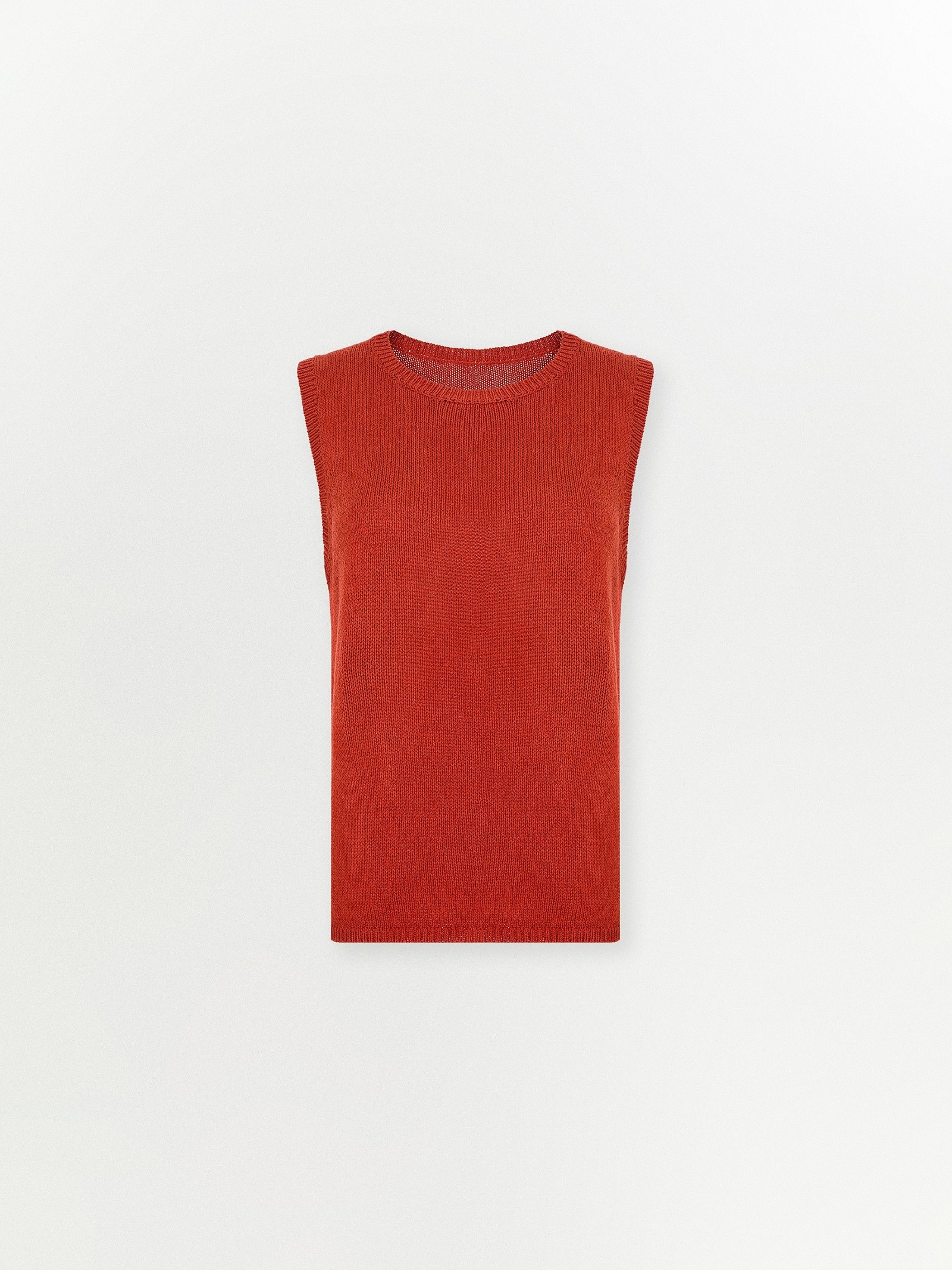 Топ с содержанием льна