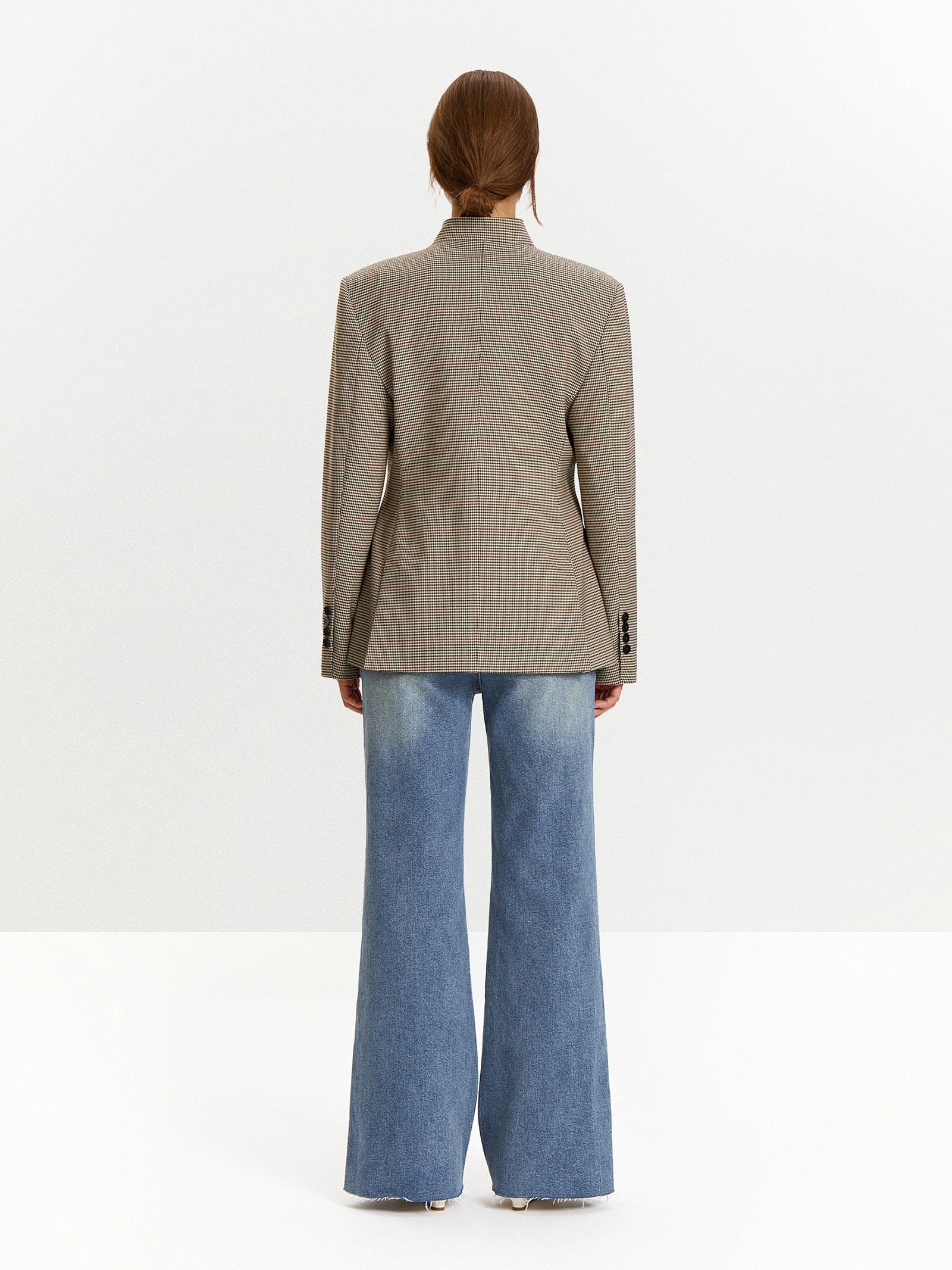 Жакет в клетку