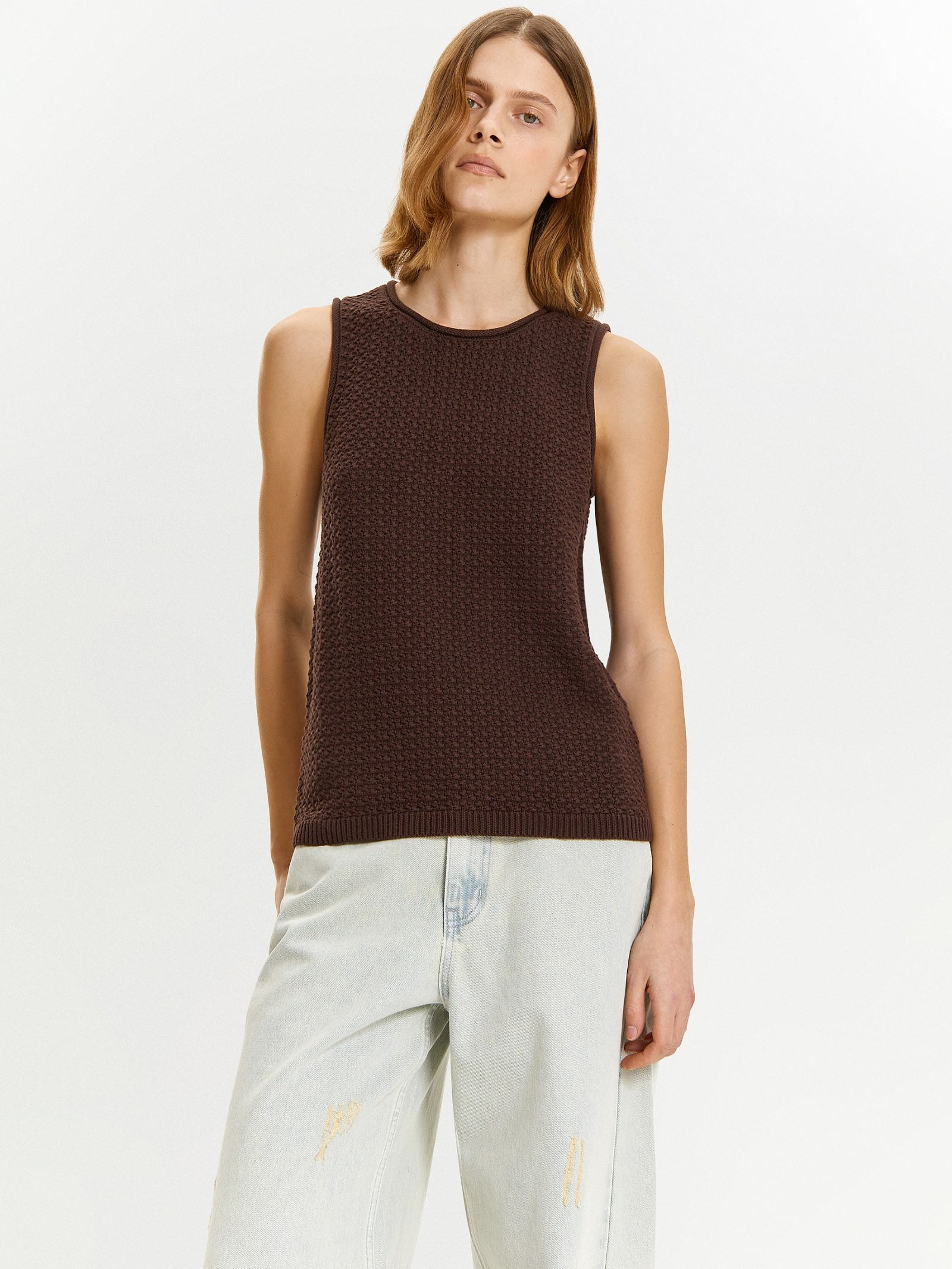 Трикотажный топ