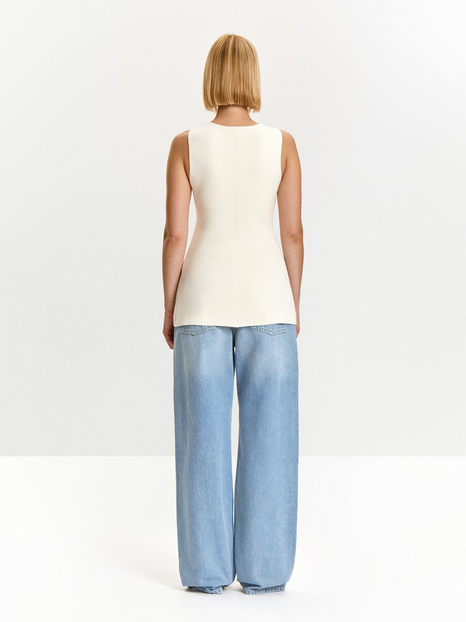 Трикотажный топ