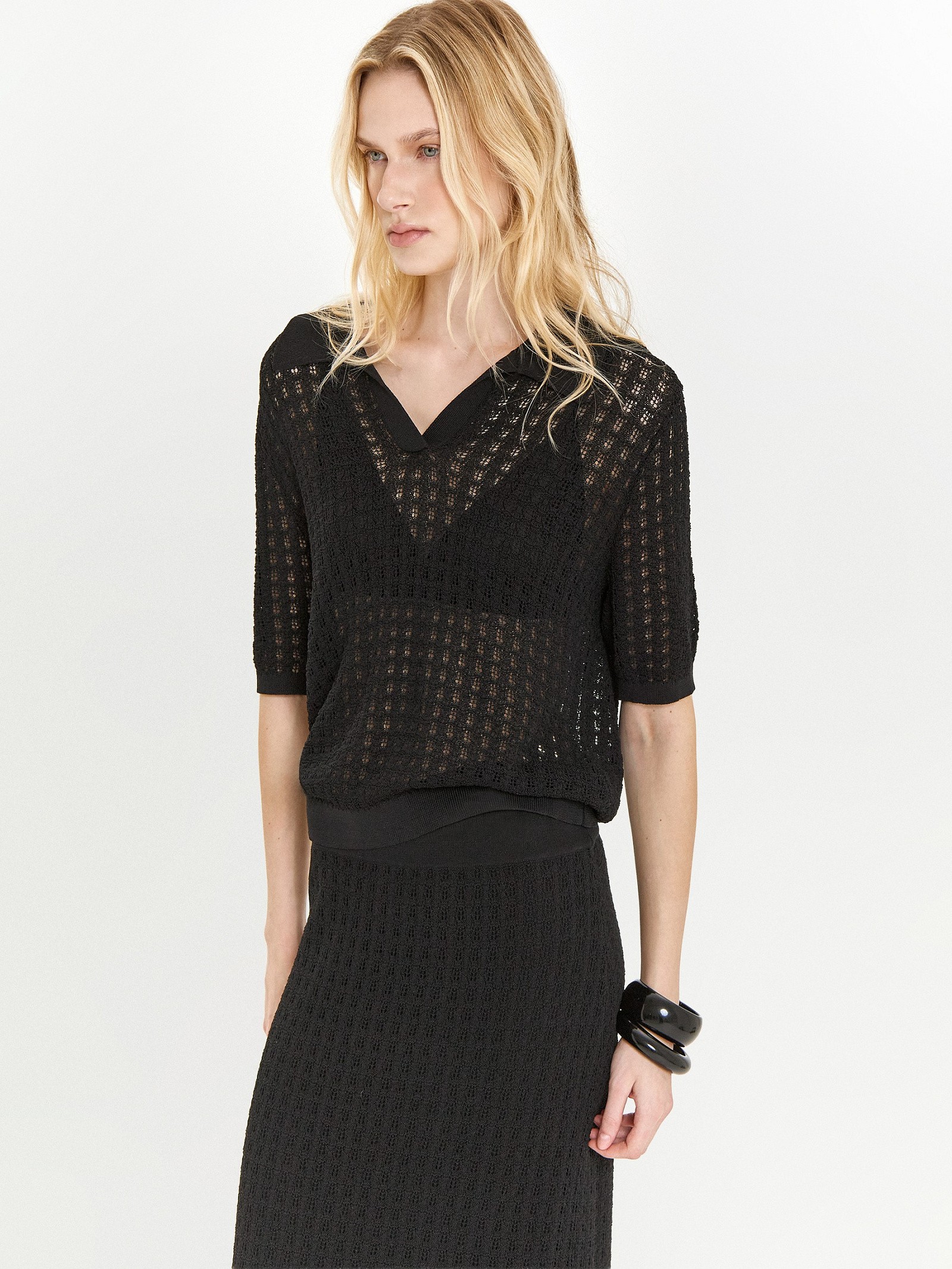 Джемпер прямого силуэта