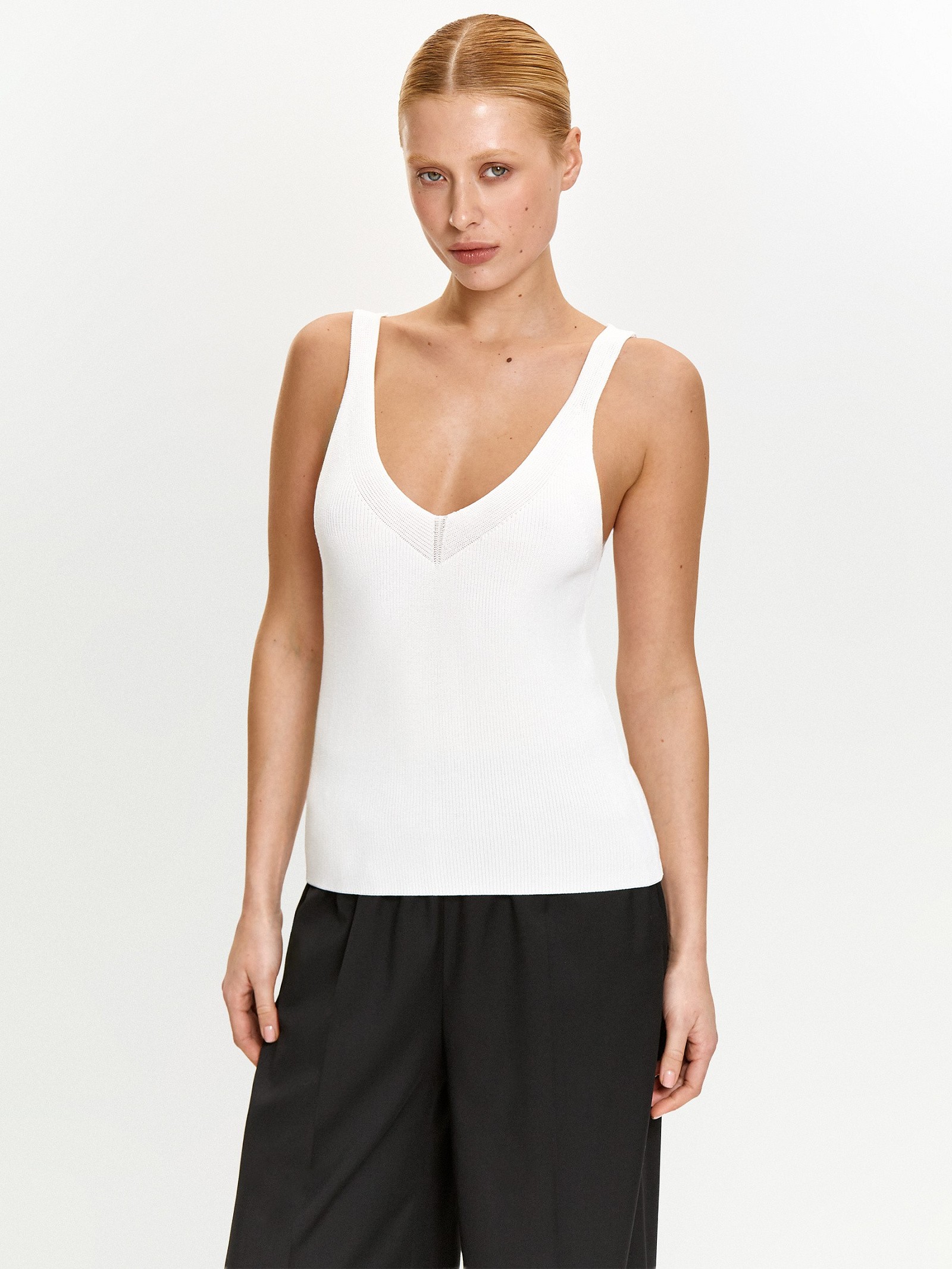 Трикотажный топ