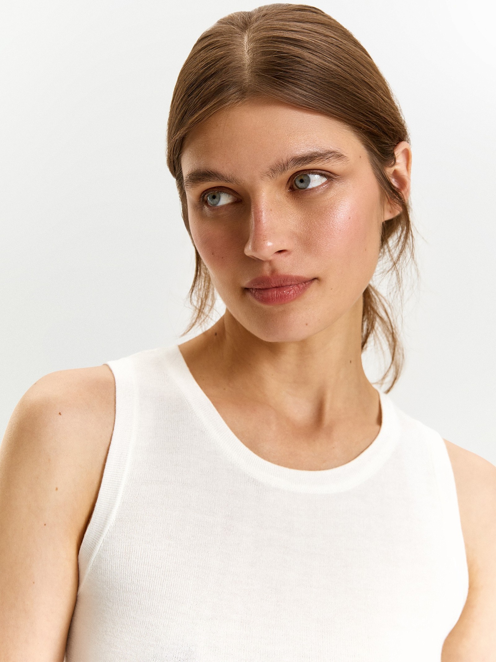 Топ с содержанием шерсти