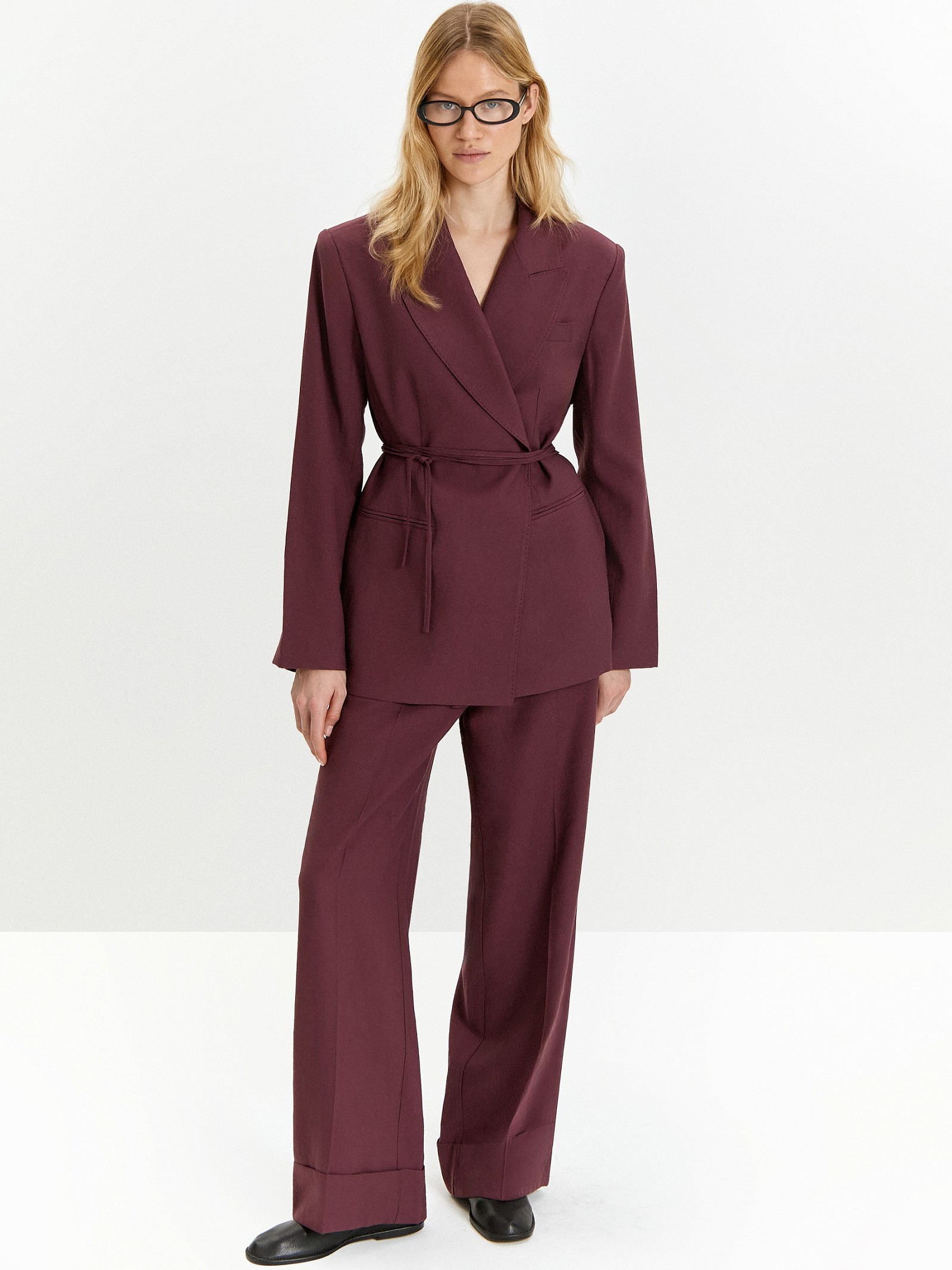 Жакет прямого кроя