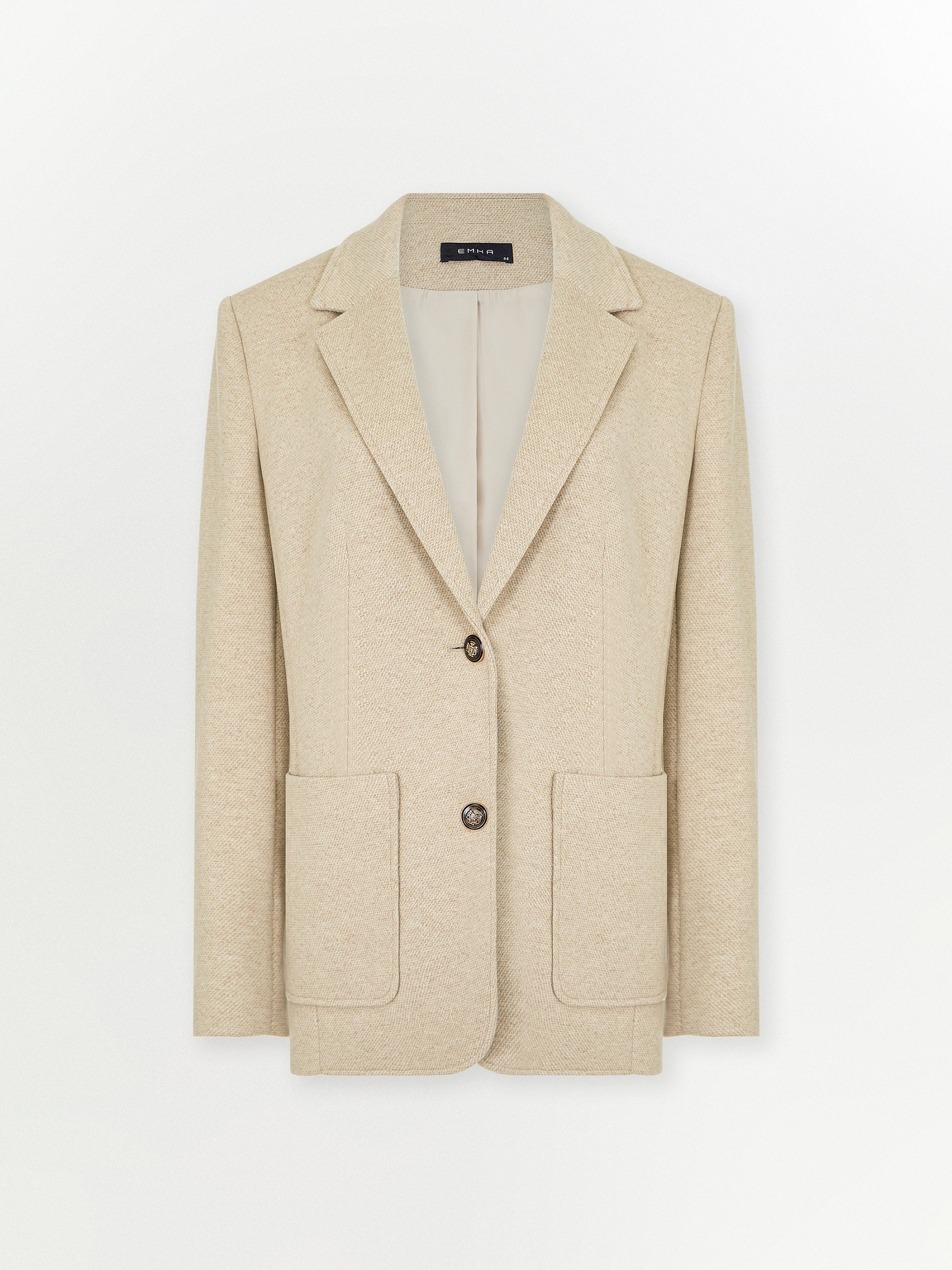 Жакет с содержанием шерсти