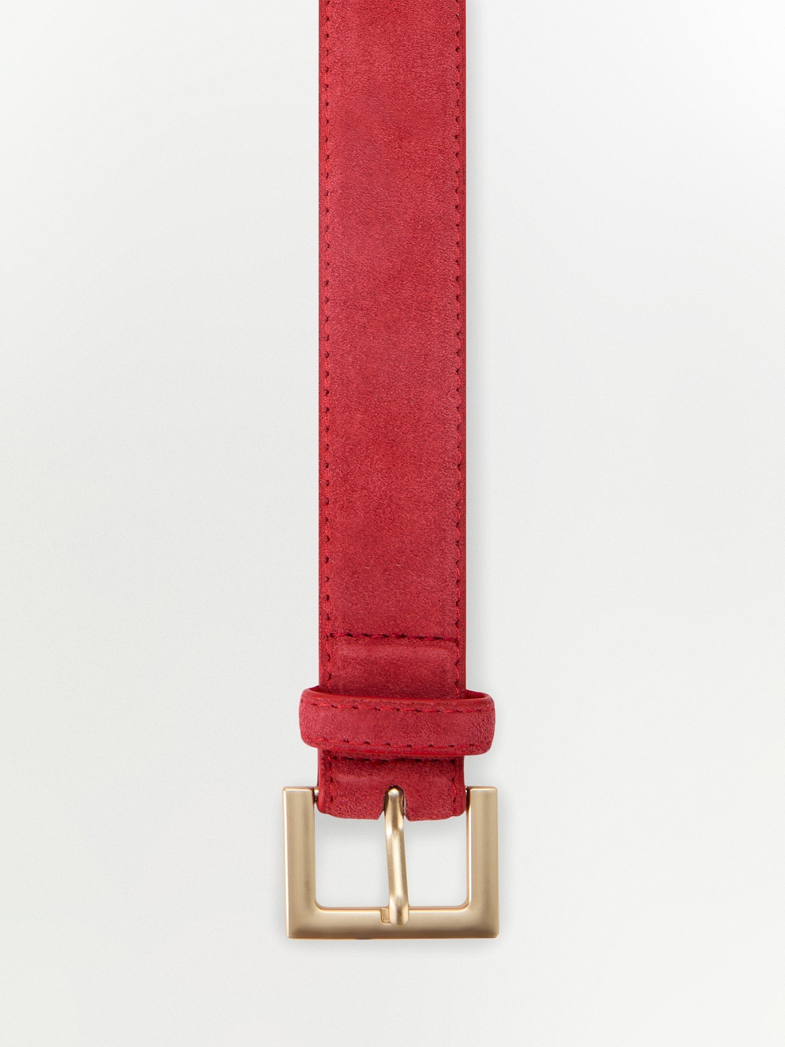 Ремень из натуральной замши