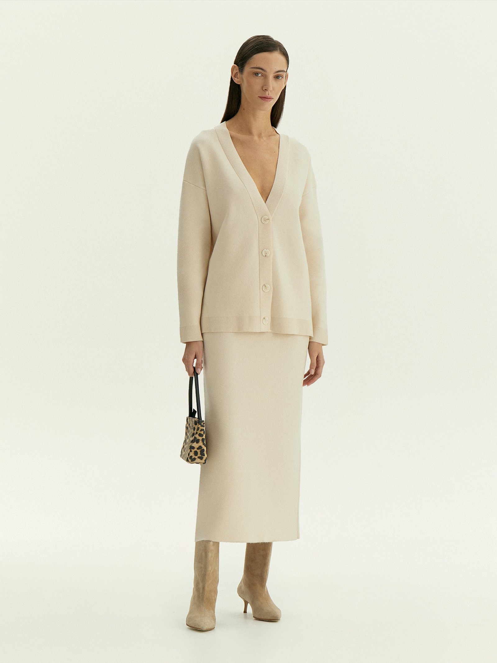 Юбка из трикотажа