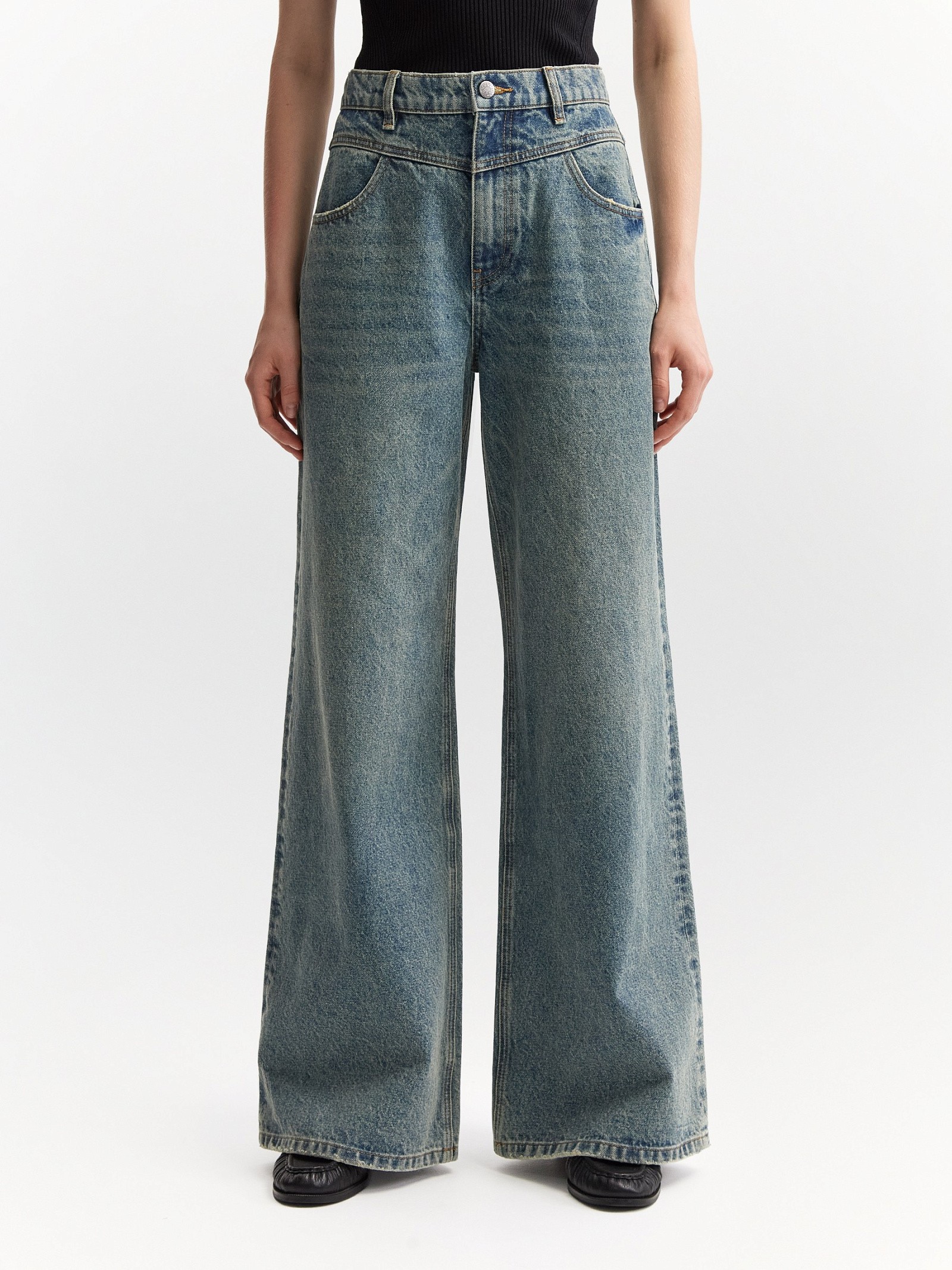 Джинсы Wide Leg 533