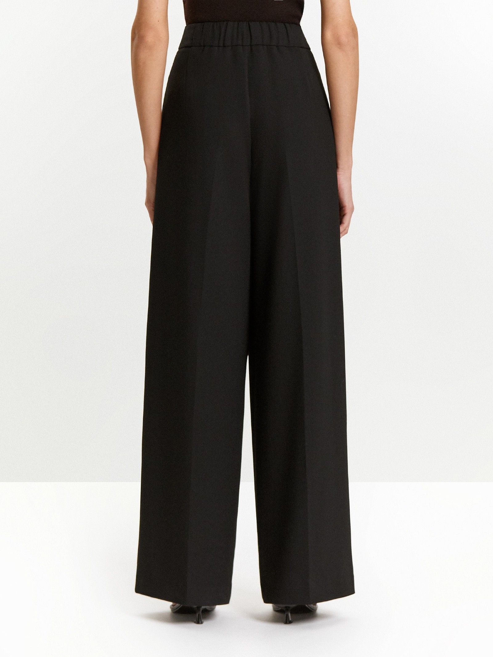 Брюки широкого кроя