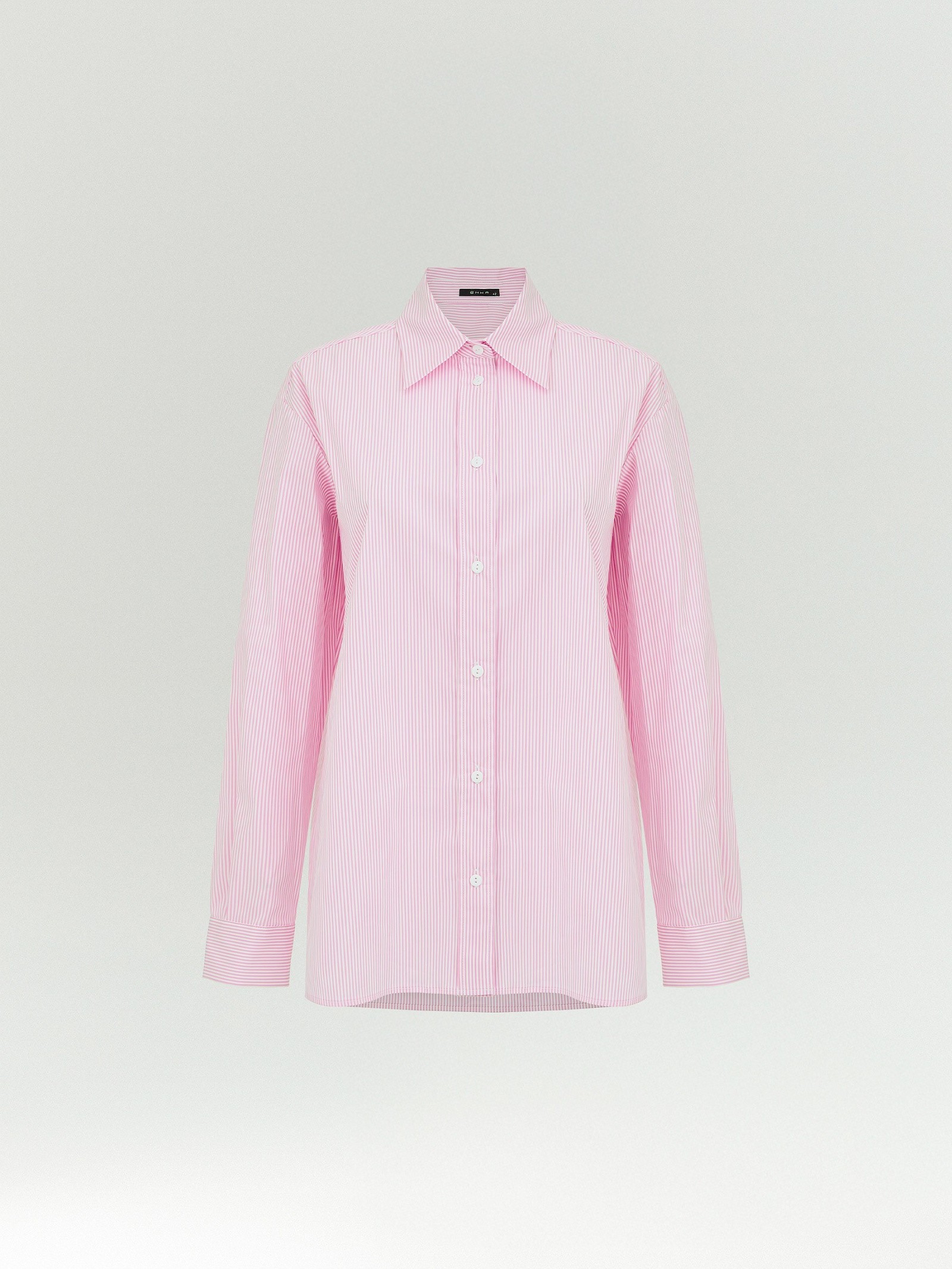 Рубашка в полоску из хлопка