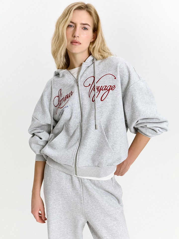 Худи из трикотажа