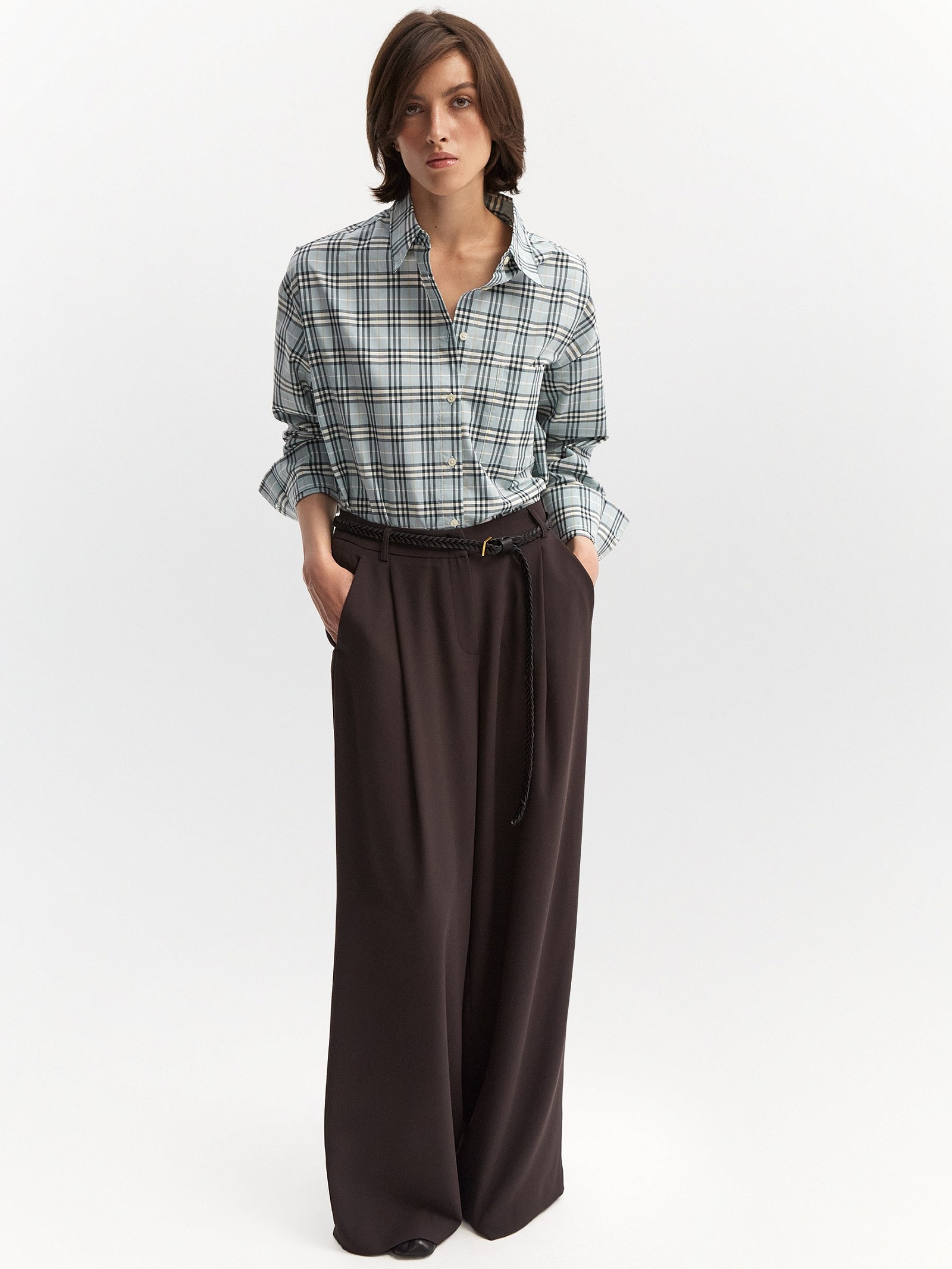 Рубашка в клетку