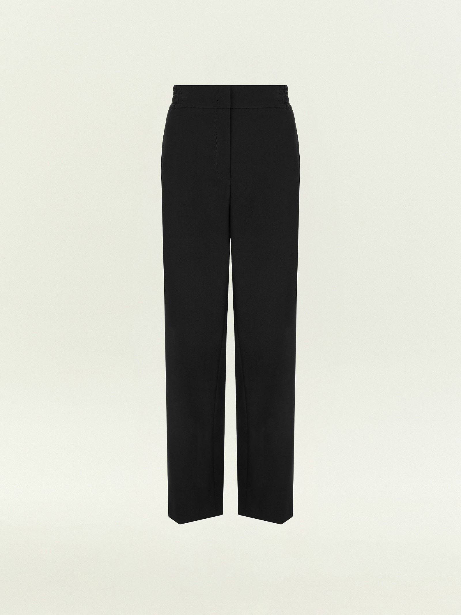 Брюки зауженного кроя из костюмной шерсти