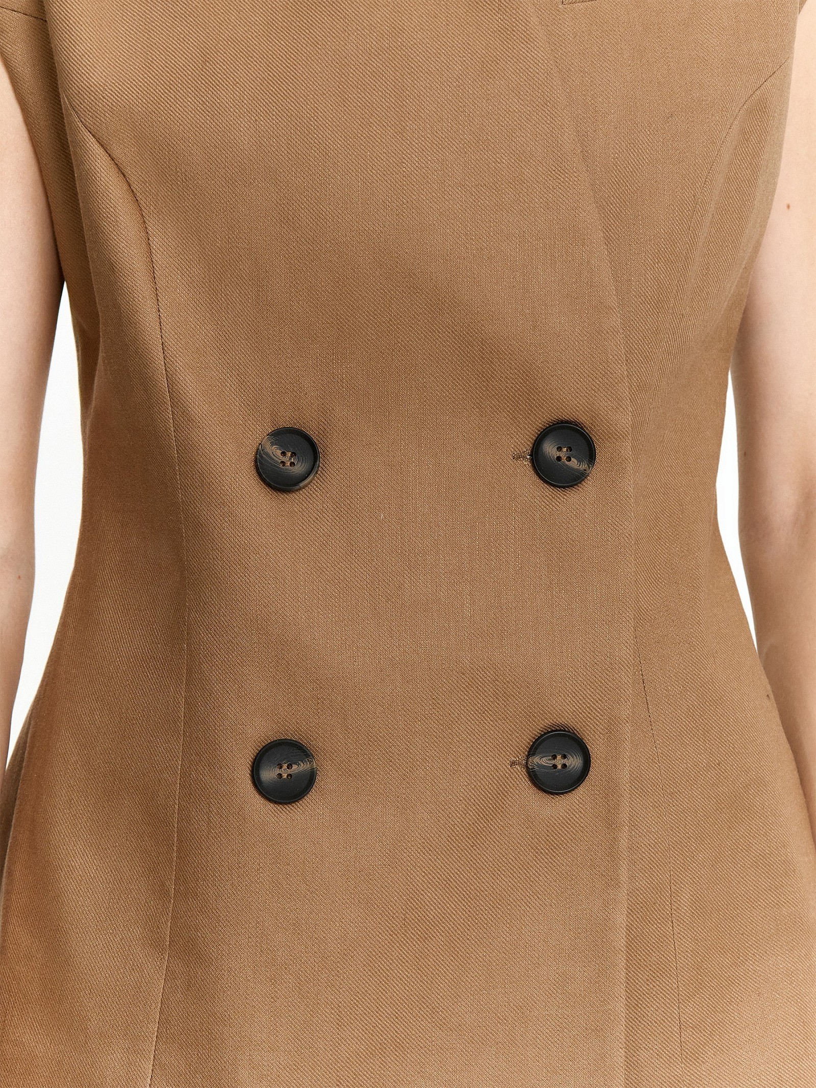 Жилет удлиненный