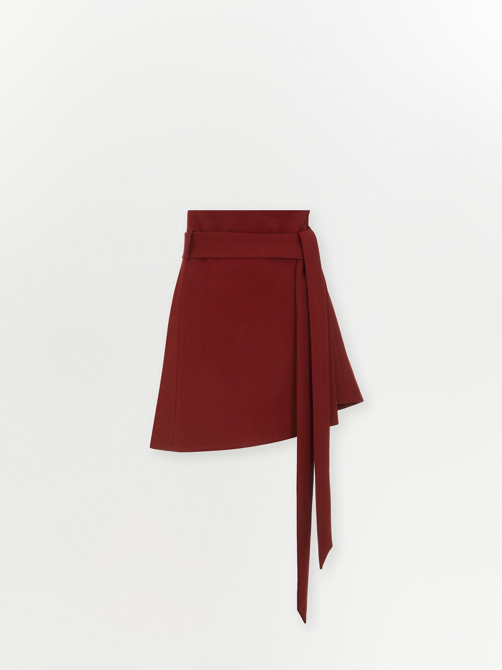 Юбка-мини с поясом