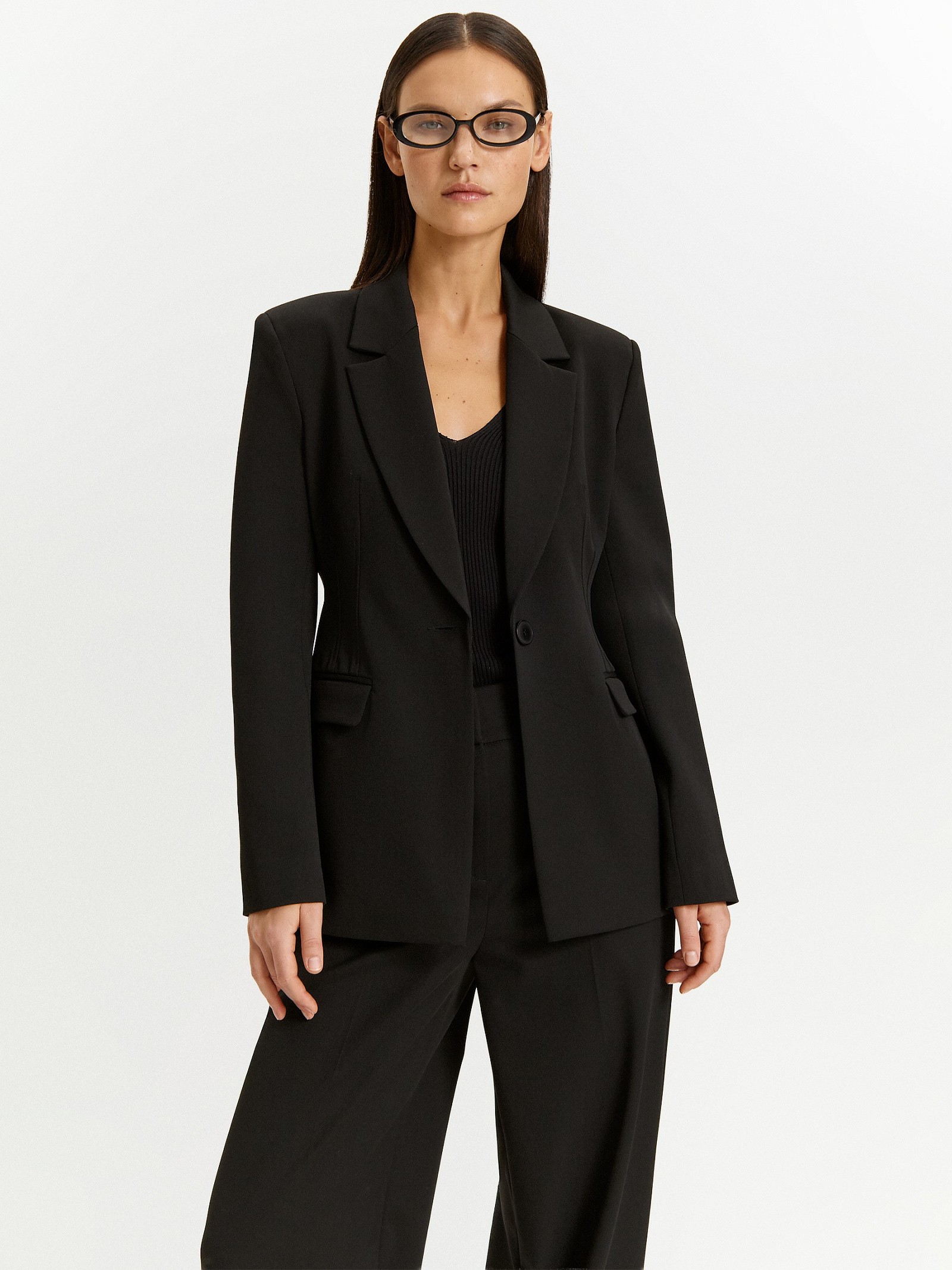 Жакет приталенный