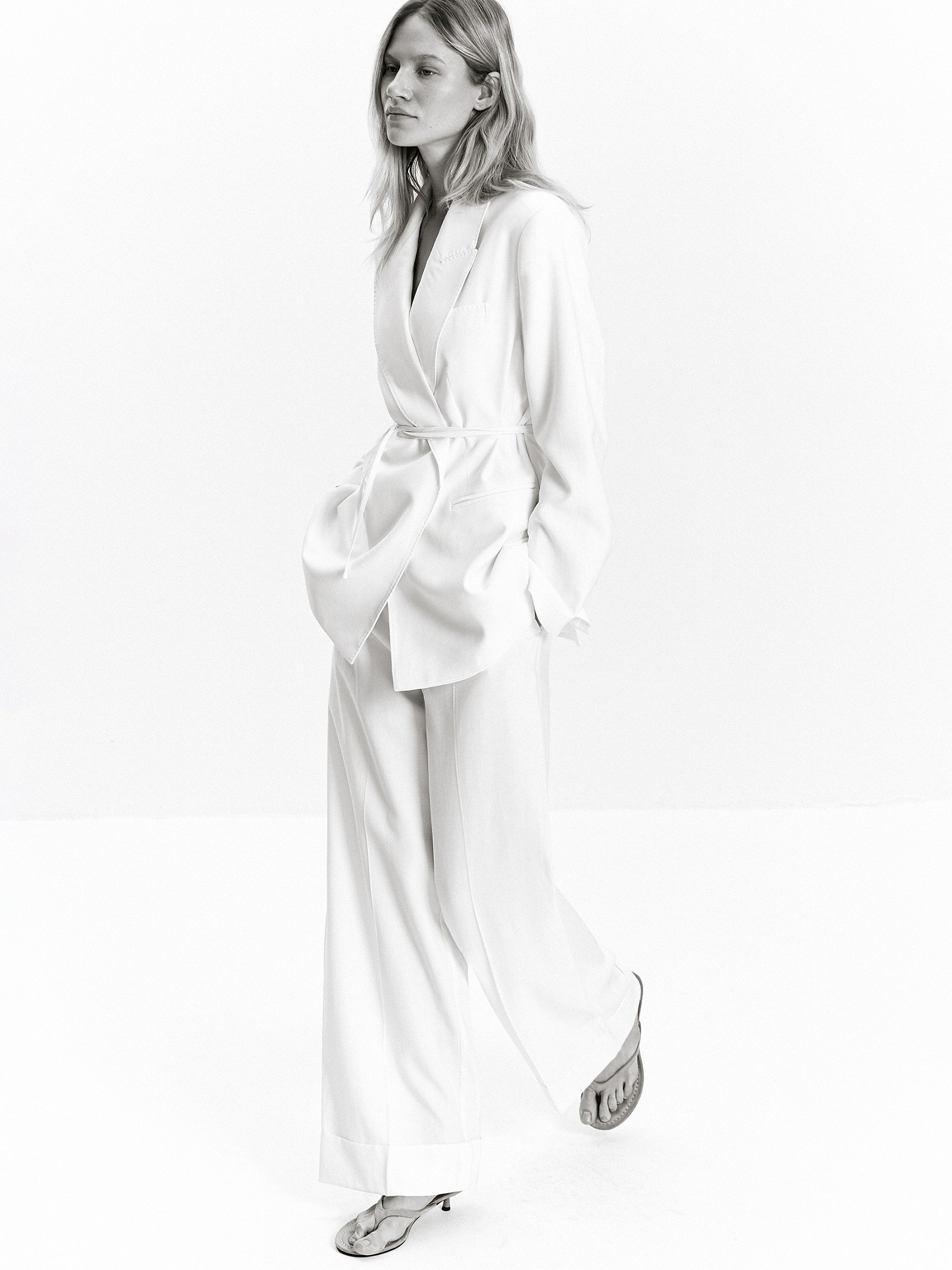 Брюки прямого кроя