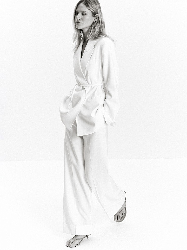 Брюки прямого кроя