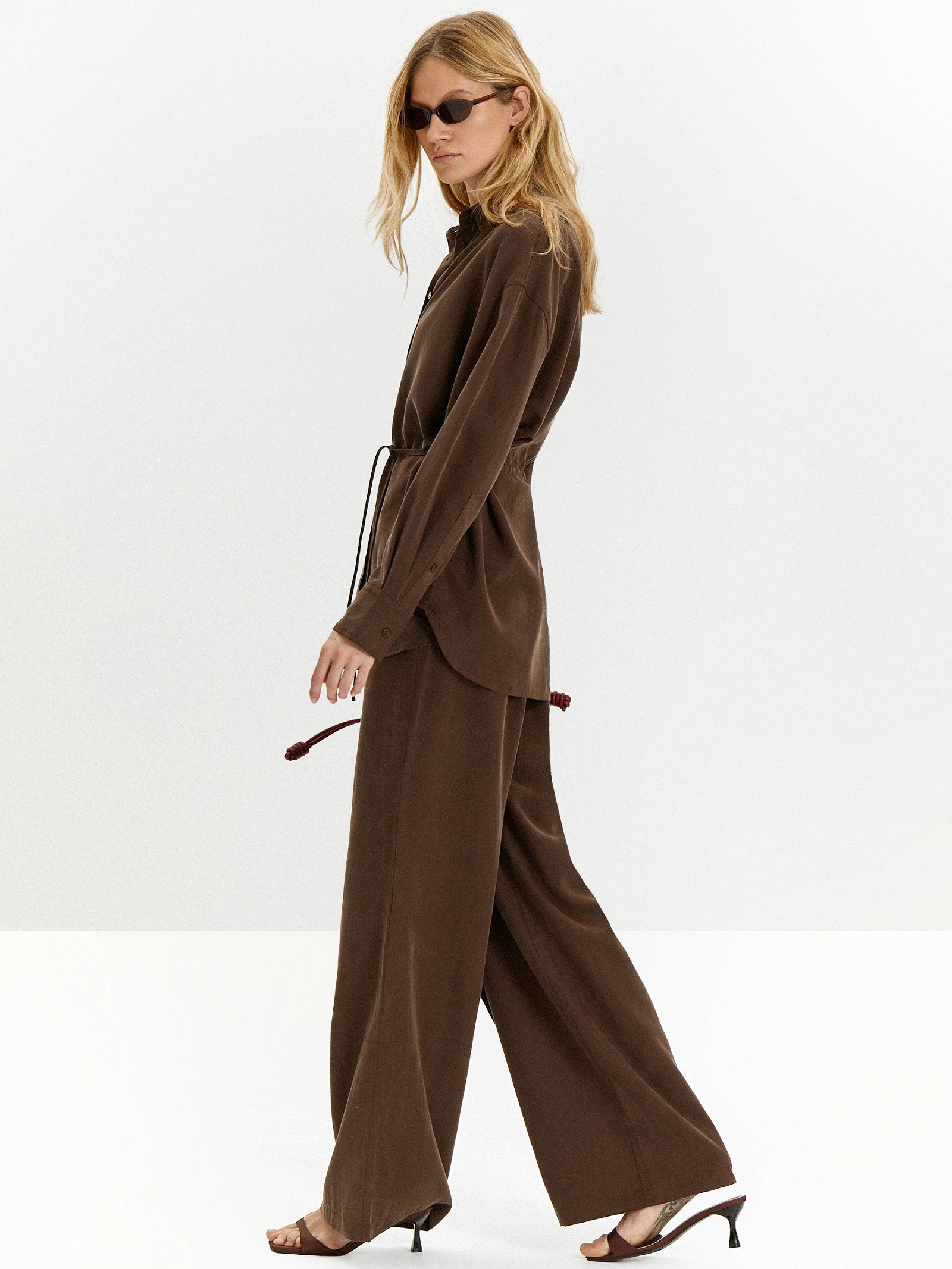 Рубашка прямого кроя