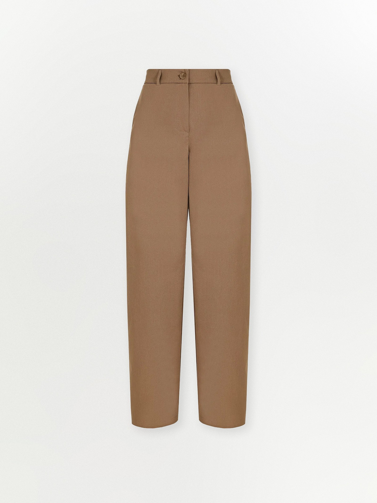 Брюки прямого кроя из хлопка