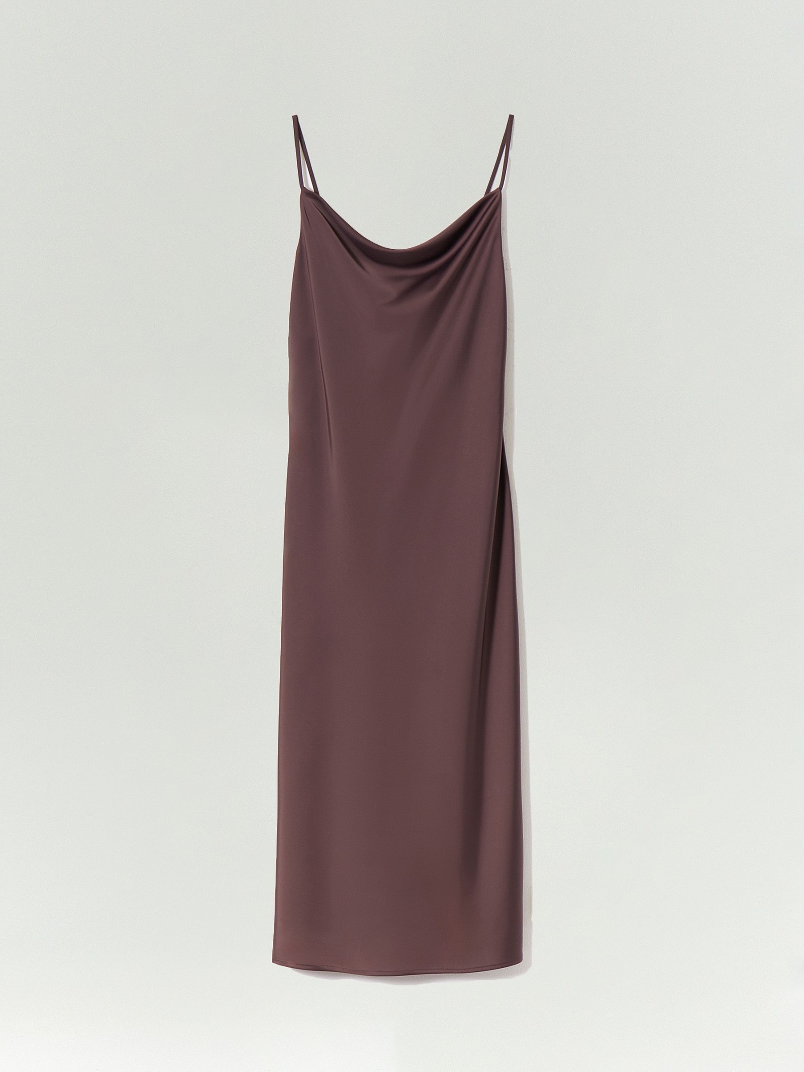 Платье-комбинация миди