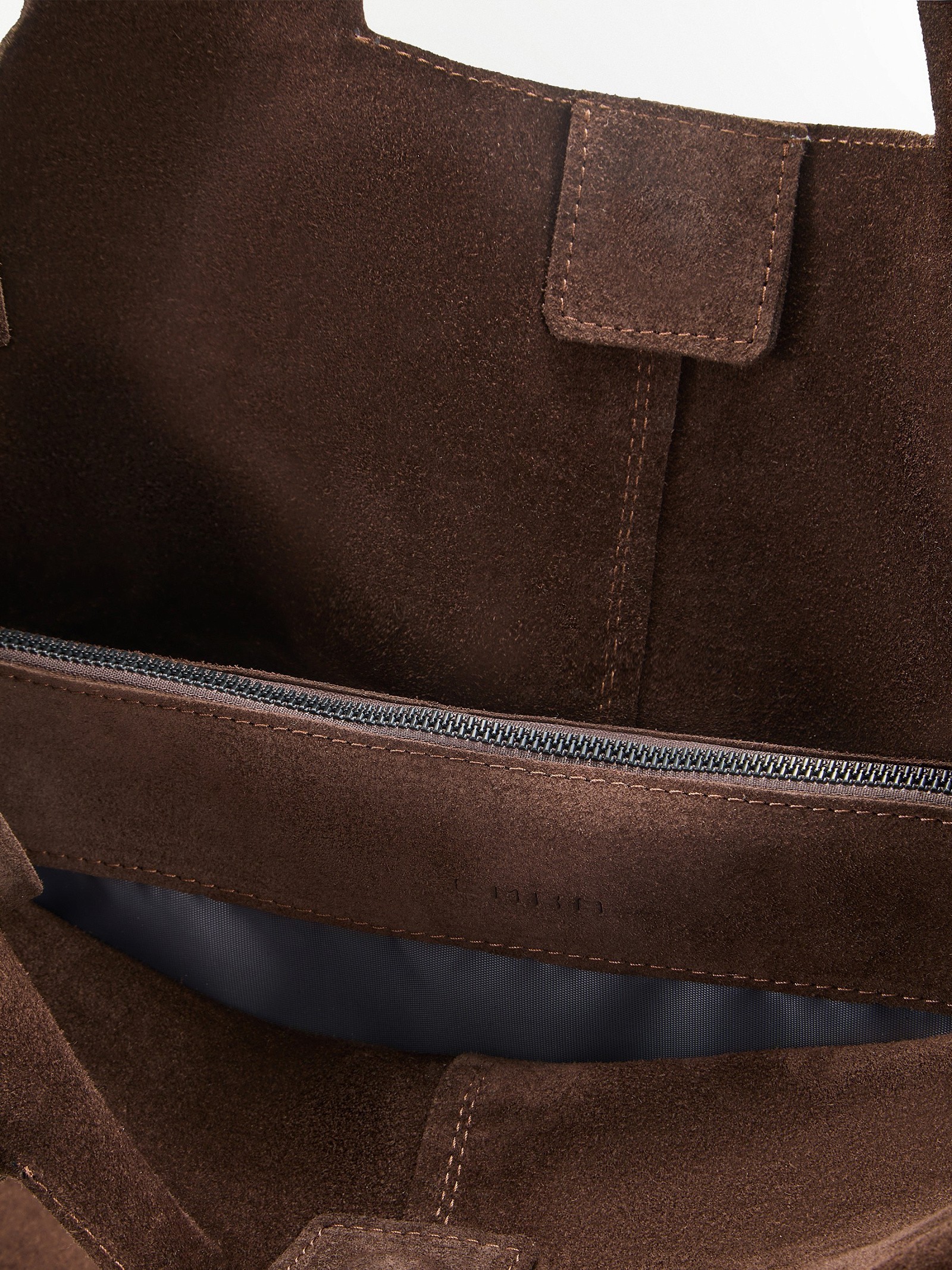 Сумка из натуральной замши