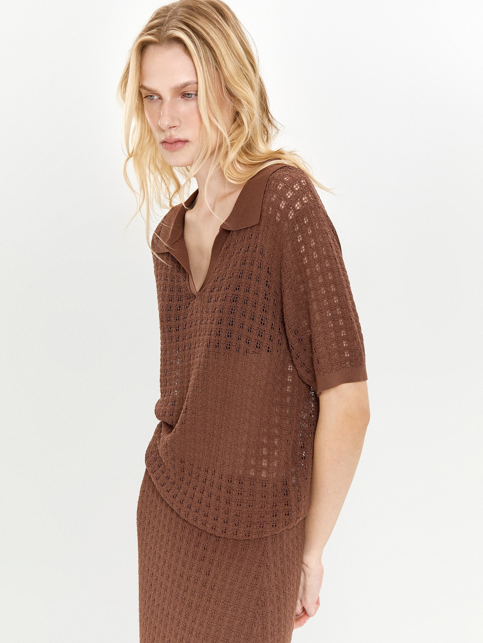 Джемпер прямого силуэта