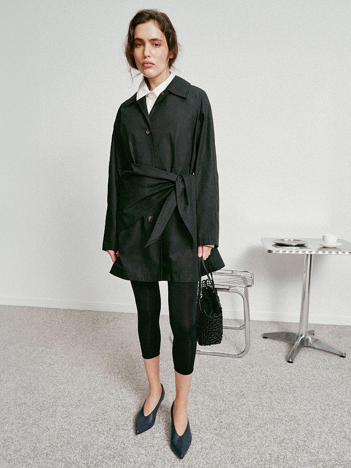 Плащ из хлопка