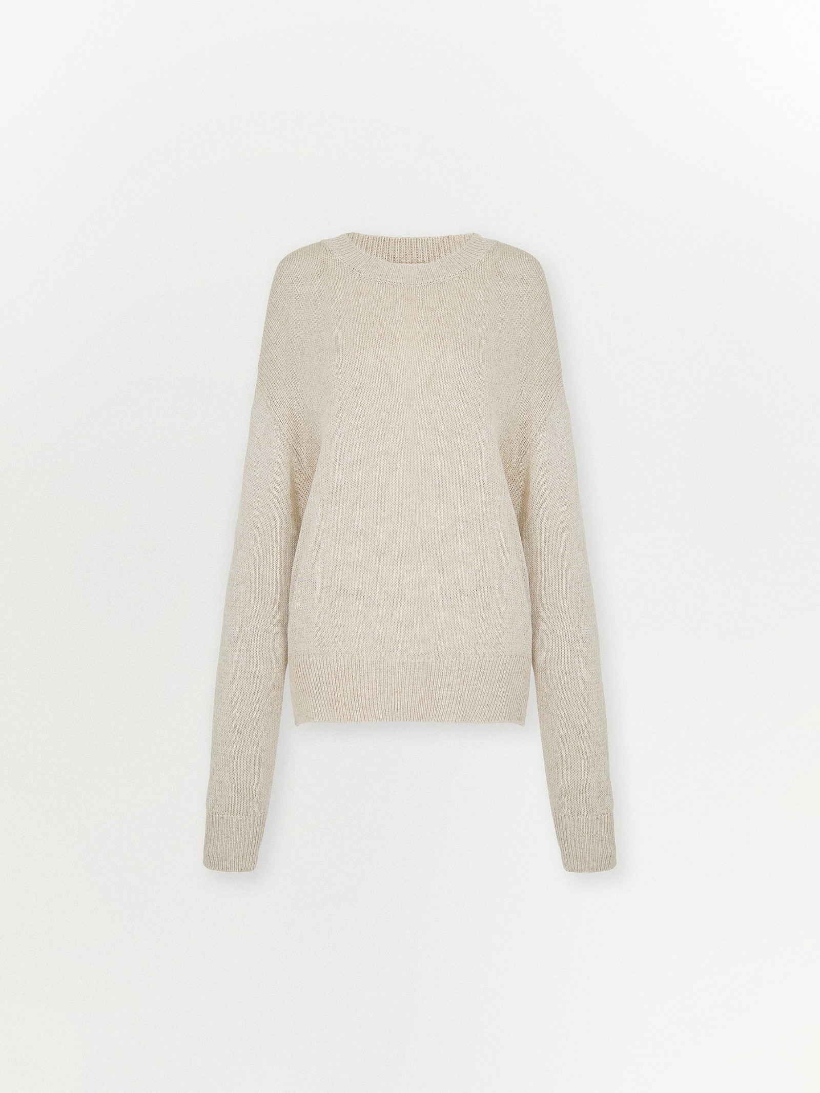 Джемпер с содержанием льна