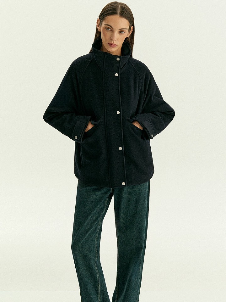 Куртка с воротником - стойкой