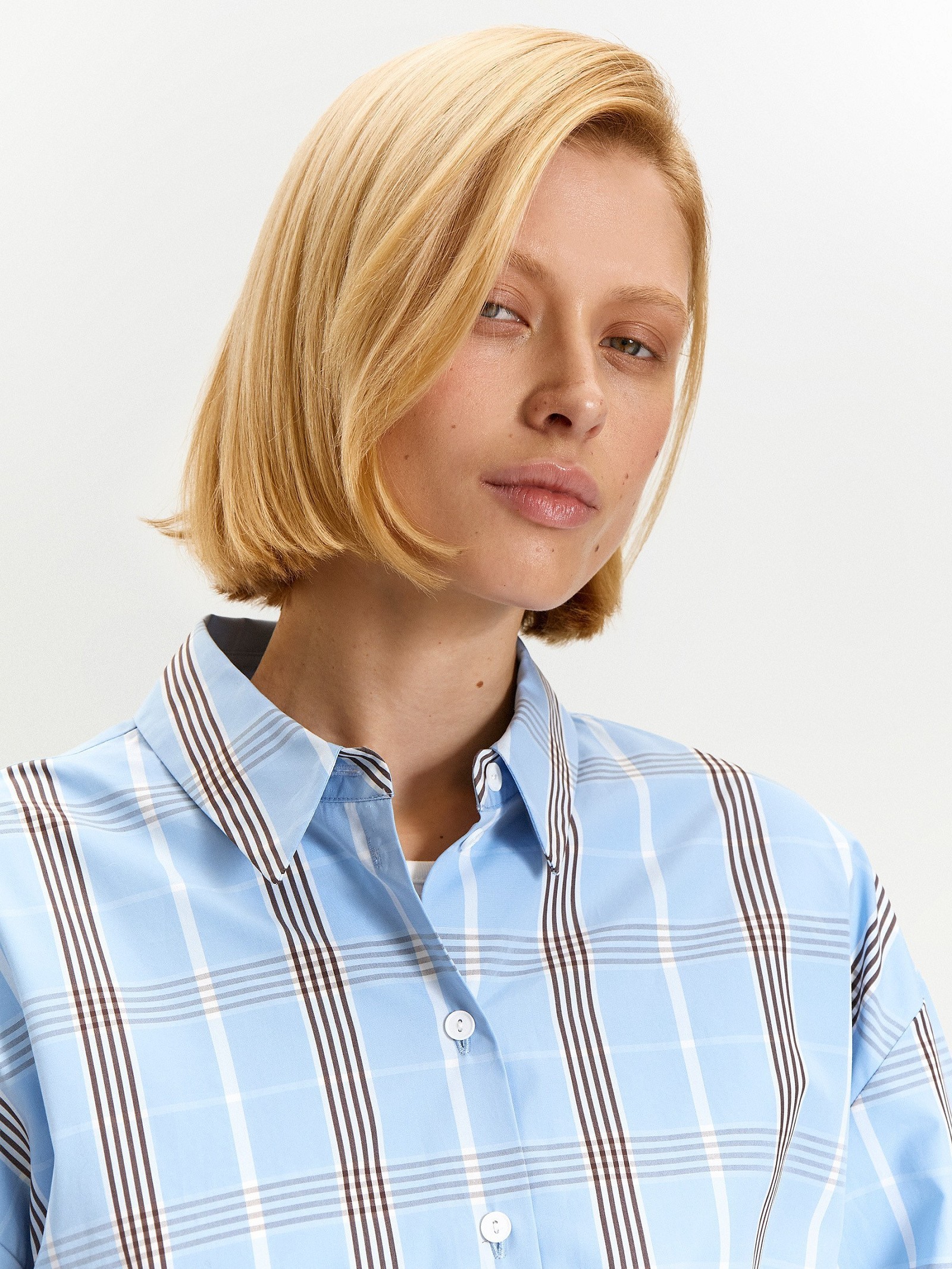 Рубашка в клетку