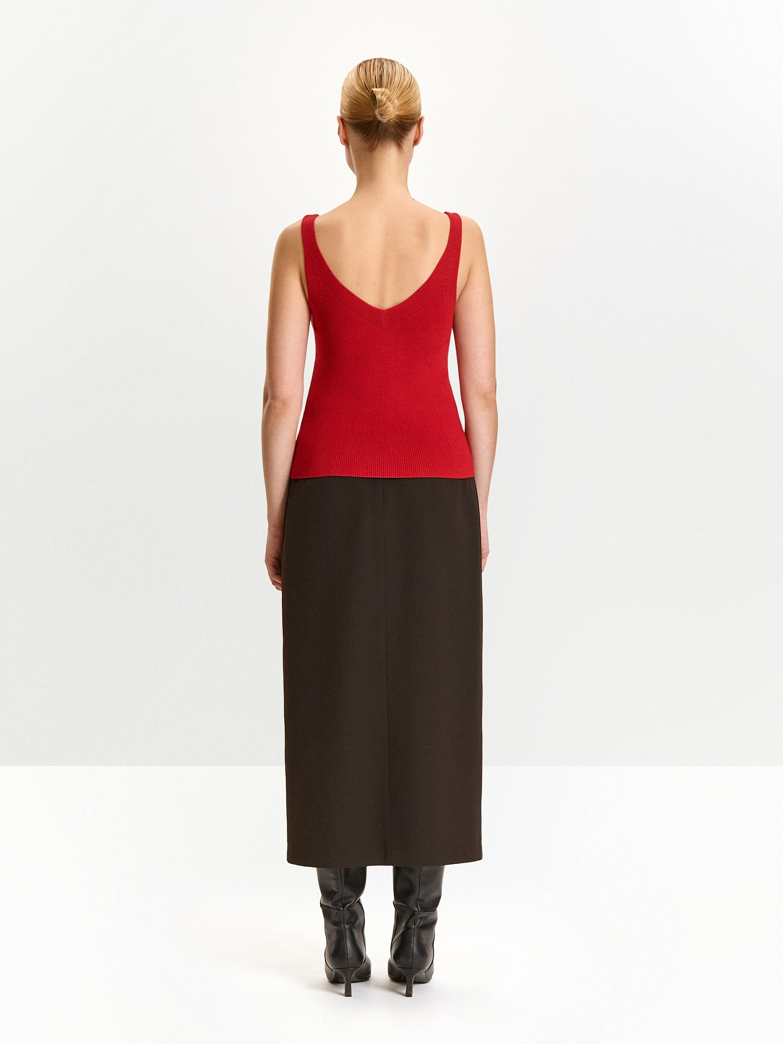 Трикотажный топ