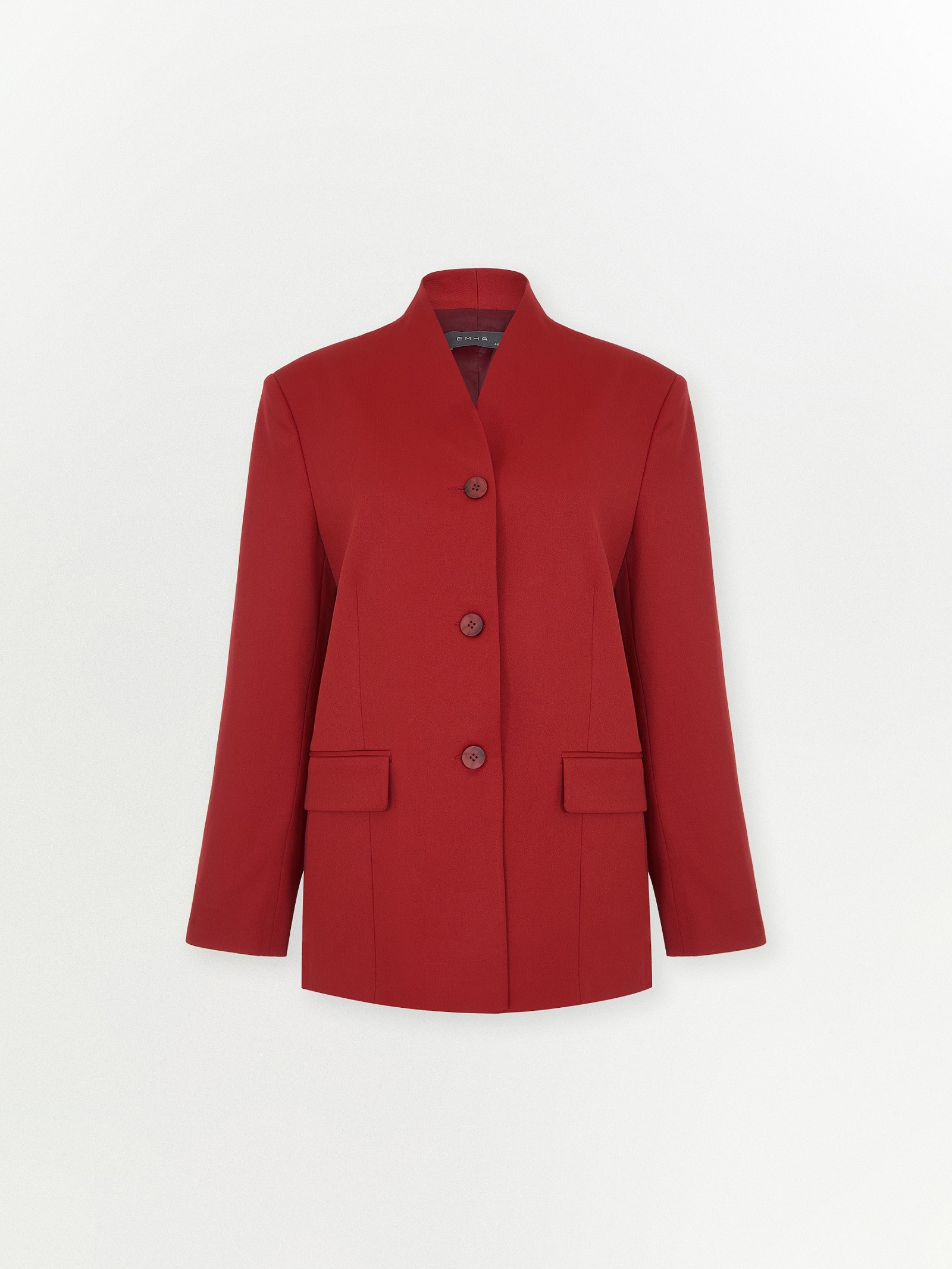 Жакет без лацканов