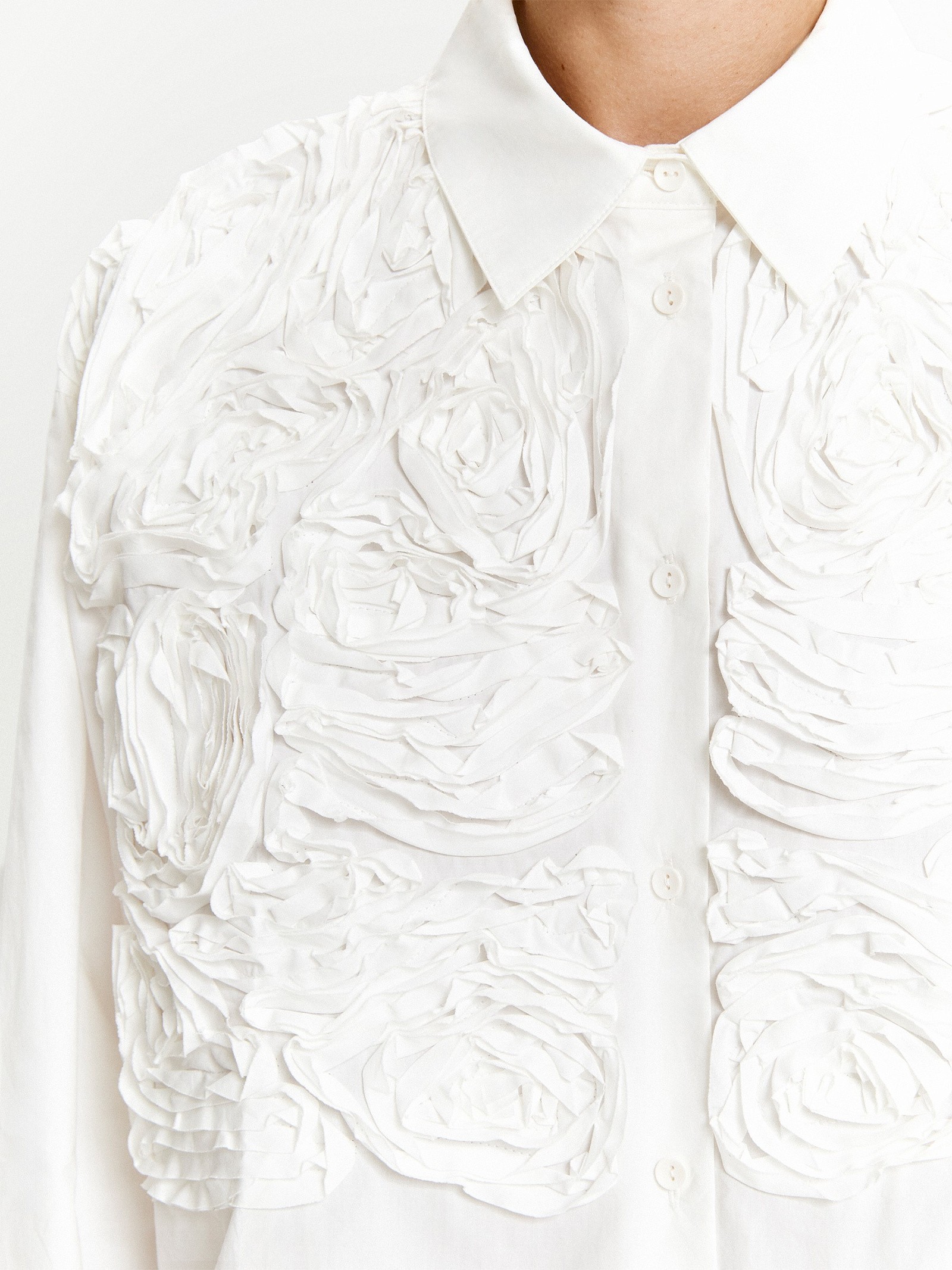 Рубашка однотонная