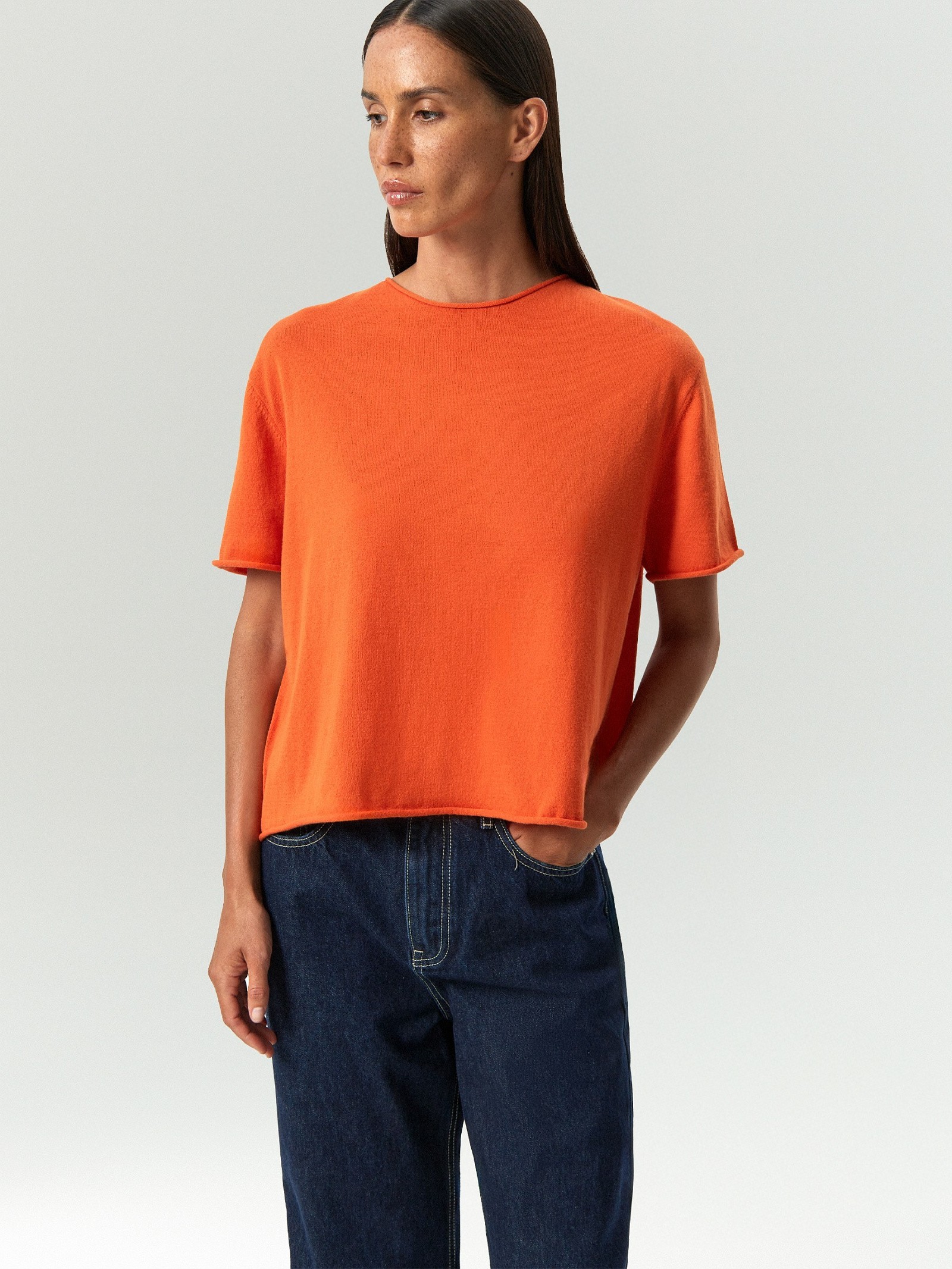 Трикотажная футболка из 100% хлопка