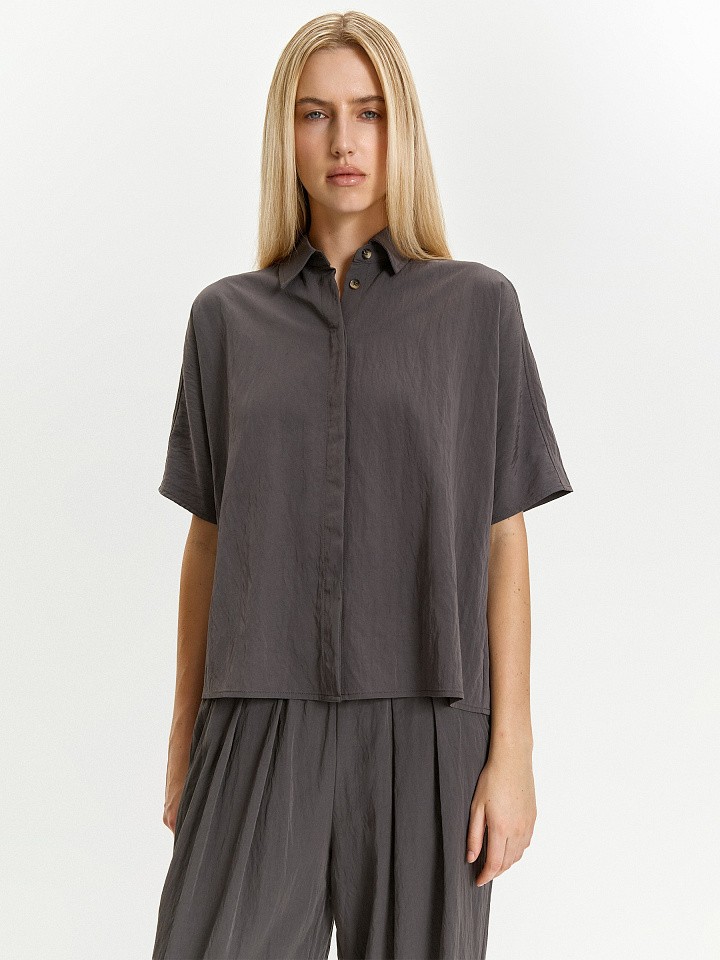 Рубашка свободного кроя