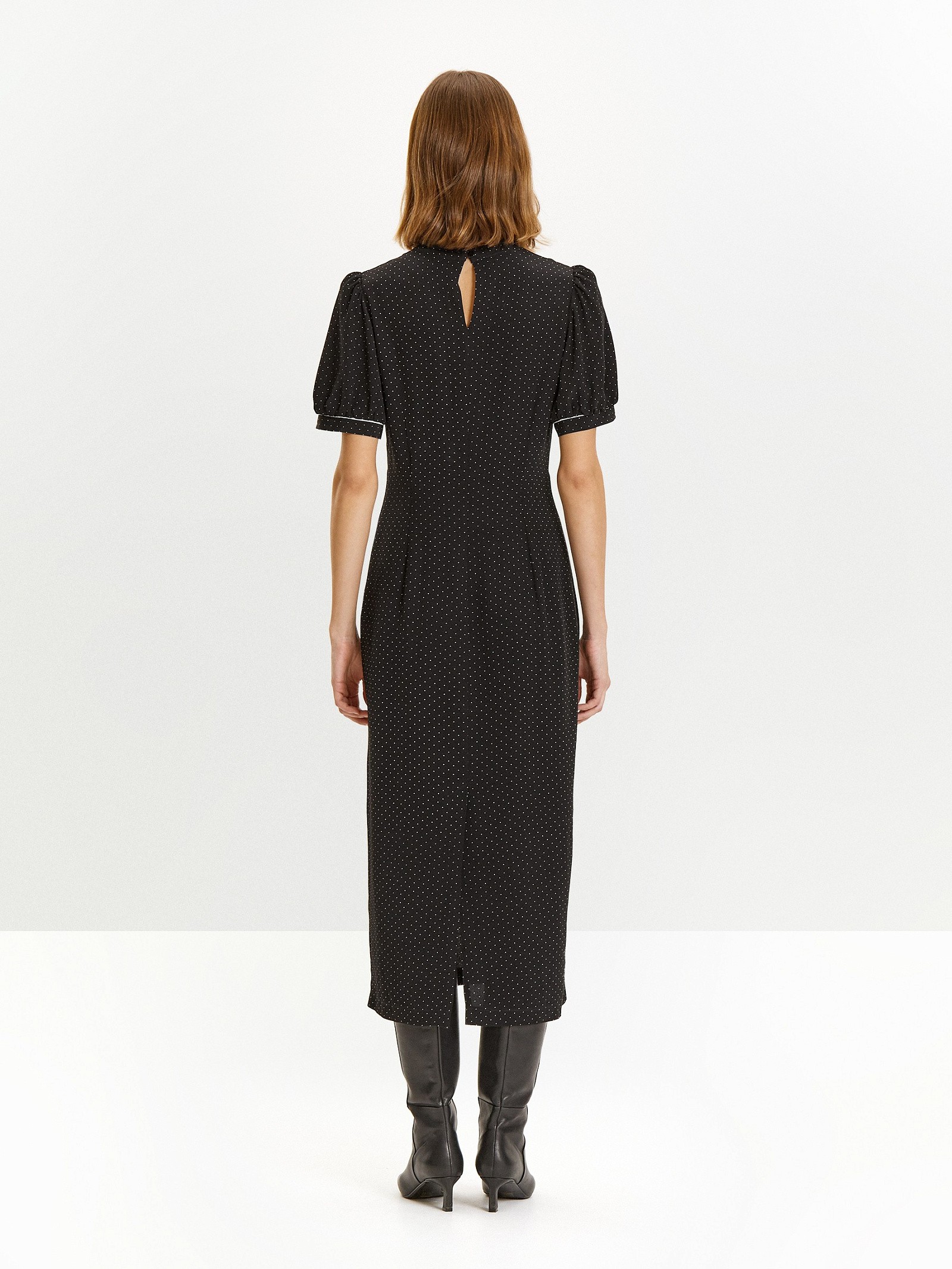 Платье в горох