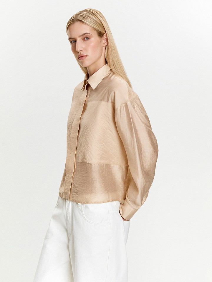 Рубашка прямого кроя