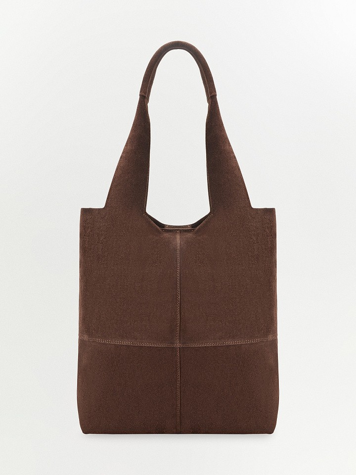 Сумка из натуральной замши