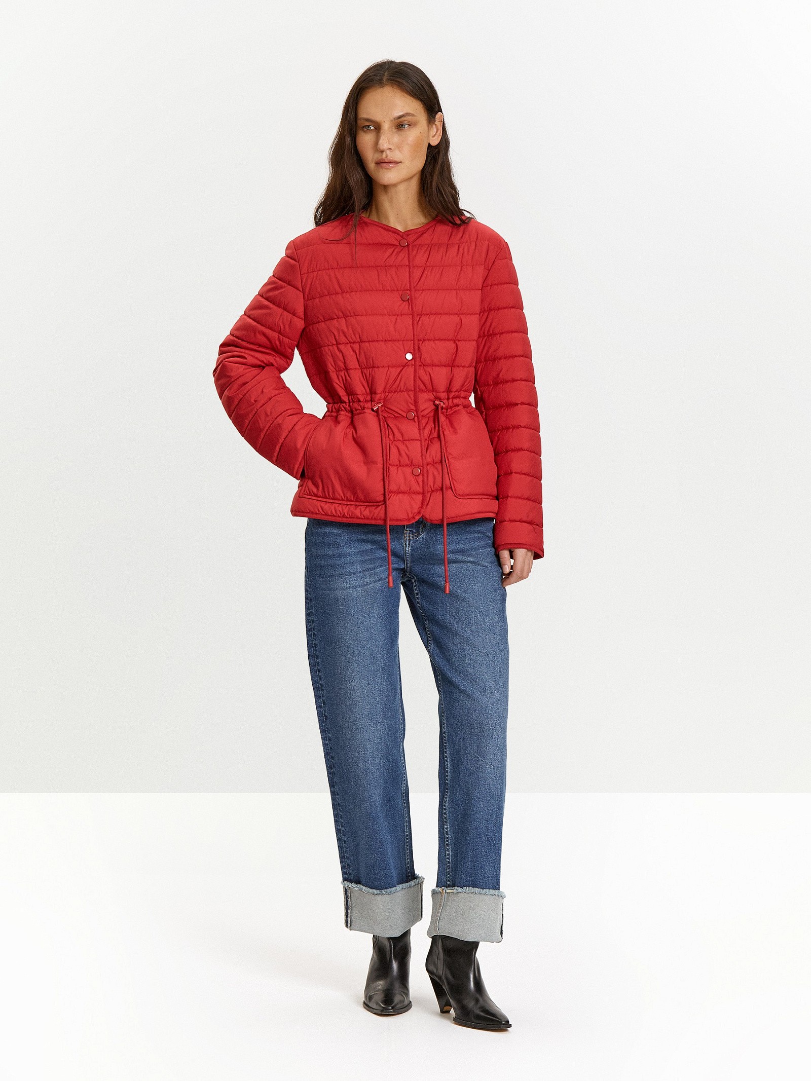 Куртка с кулиской