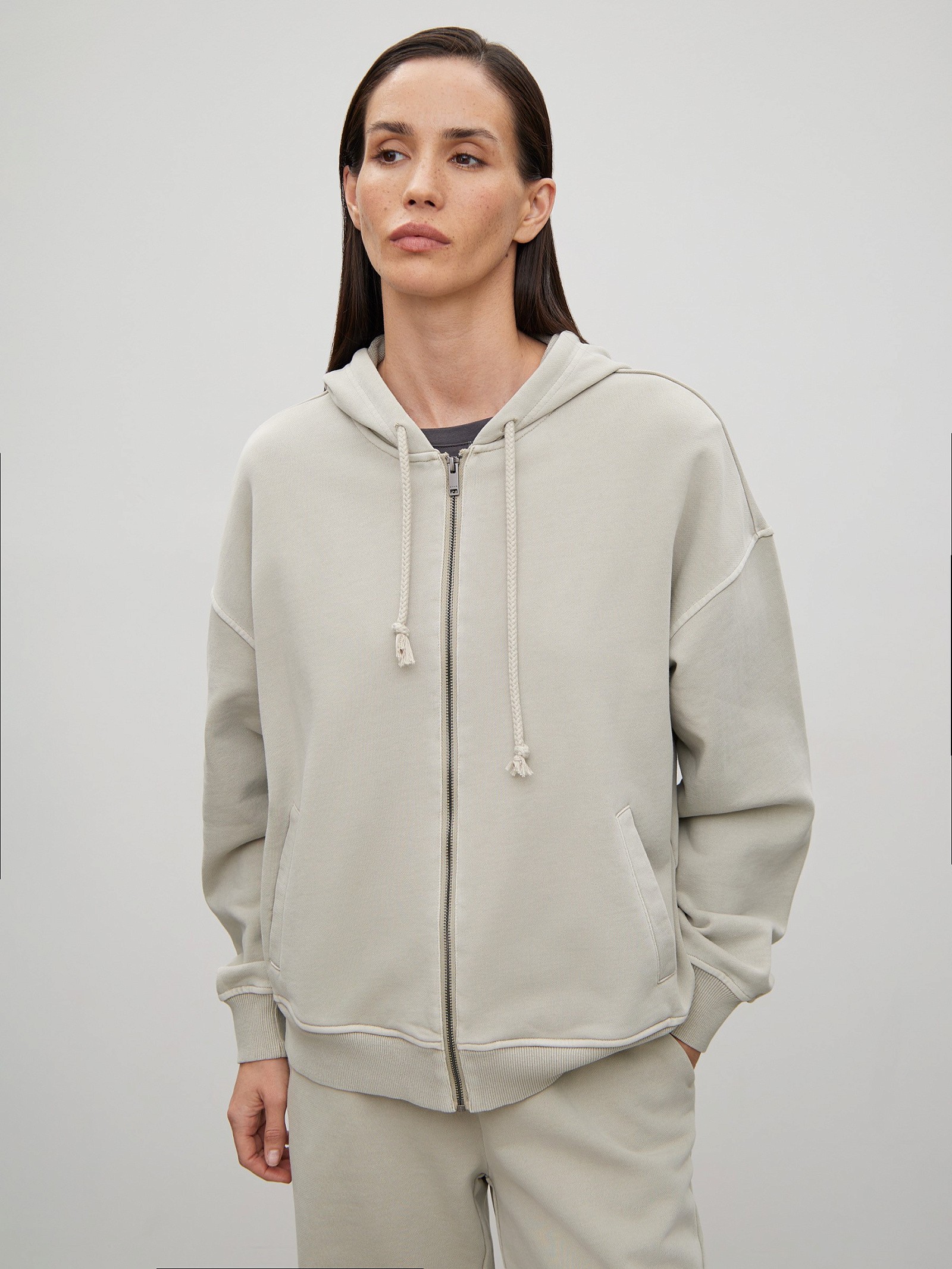 Худи из трикотажа